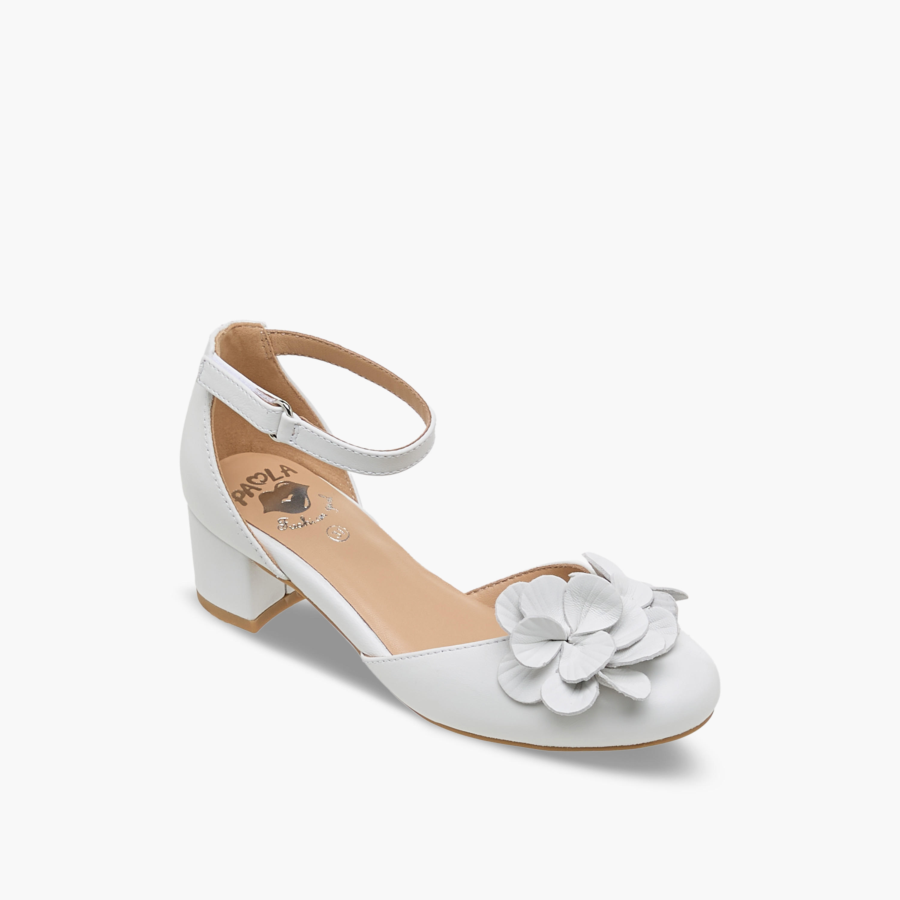 Pablosky Girls Block Heel Shoes-girls-shoes-sandals-image-2