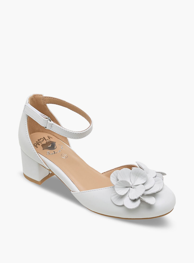 Pablosky Girls Block Heel Shoes-girls-shoes-sandals-image-2