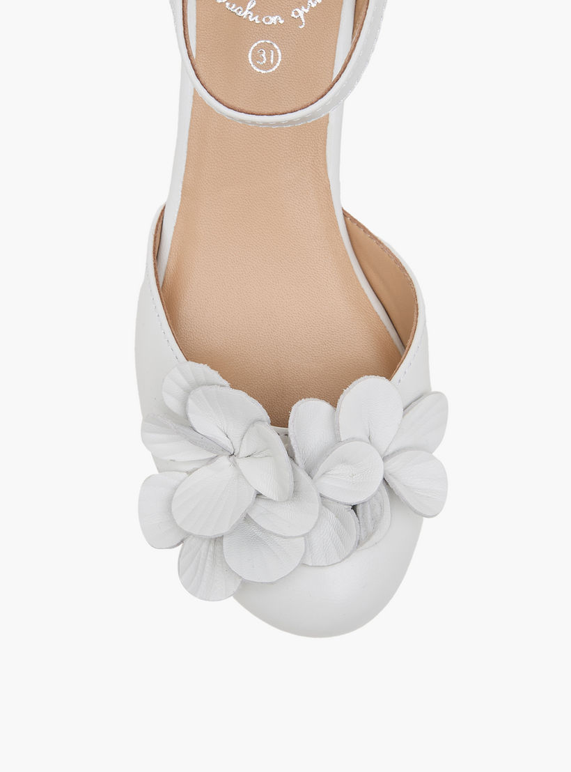 Pablosky Girls Block Heel Shoes-girls-shoes-sandals-image-4