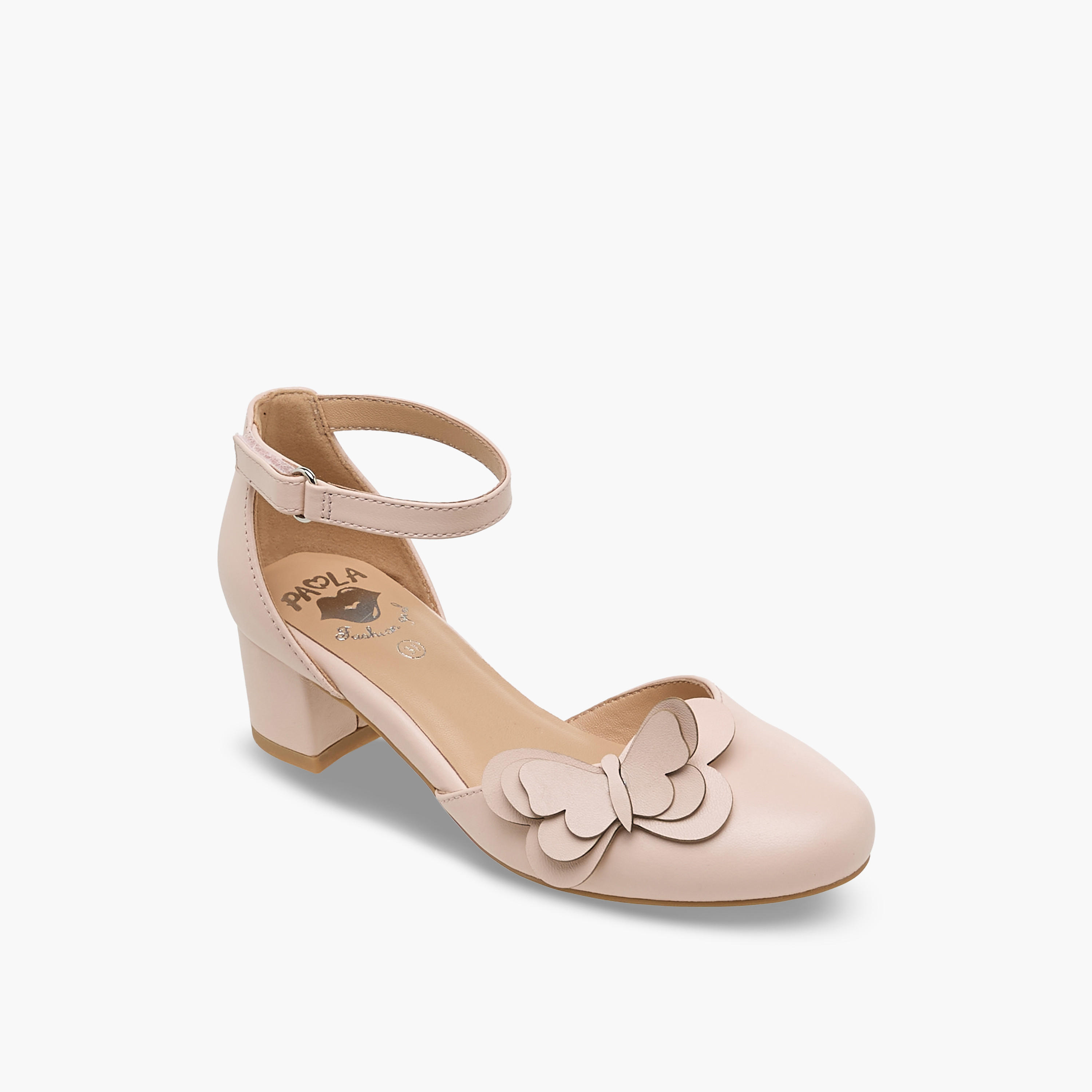 حذاء بكعب سميك للبنات من بابلوسكي-girls-shoes-sandals-image-2