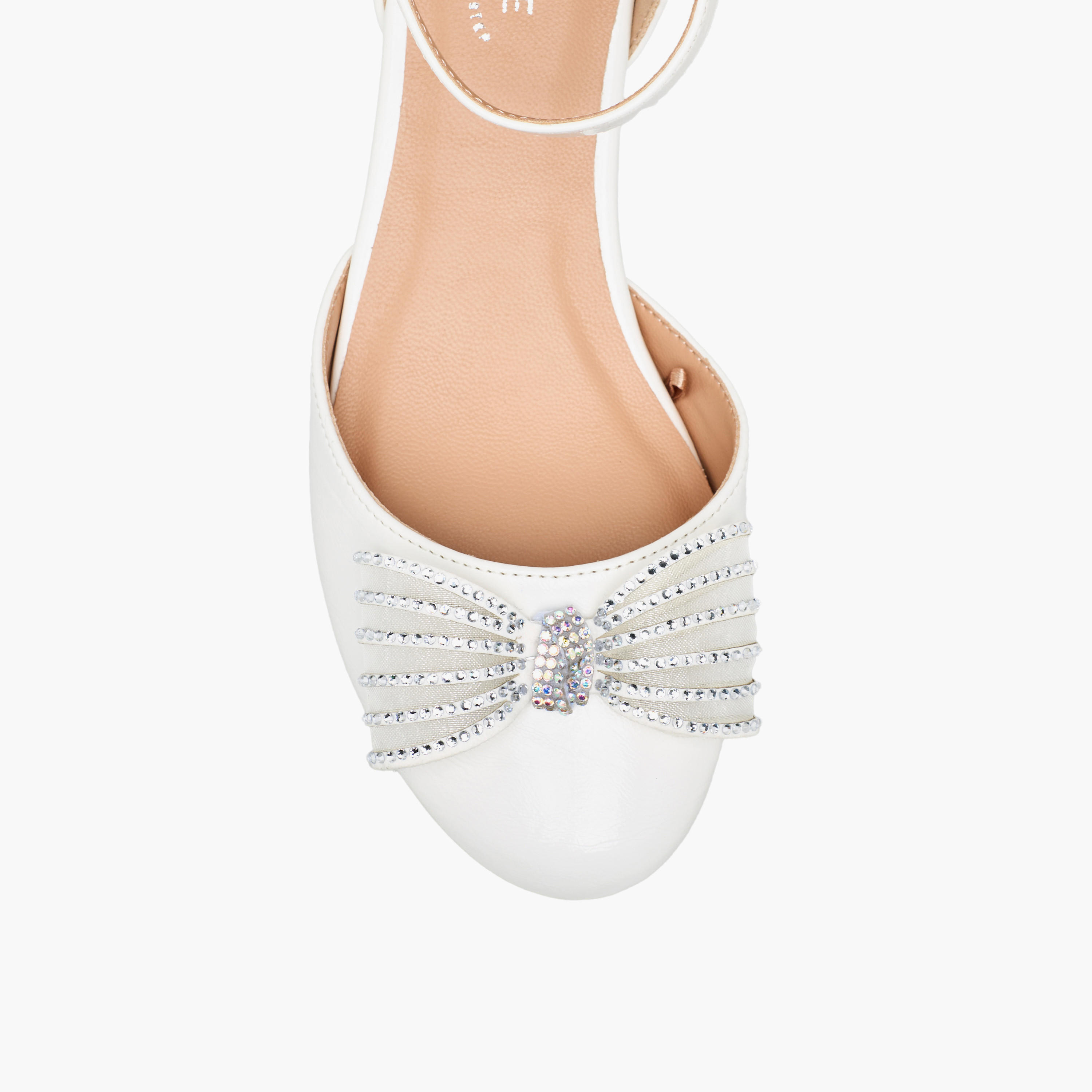 صندل بكعب عريض وبفيونكة مزينة للبنات من سيليست-girls-shoes-sandals-image-4