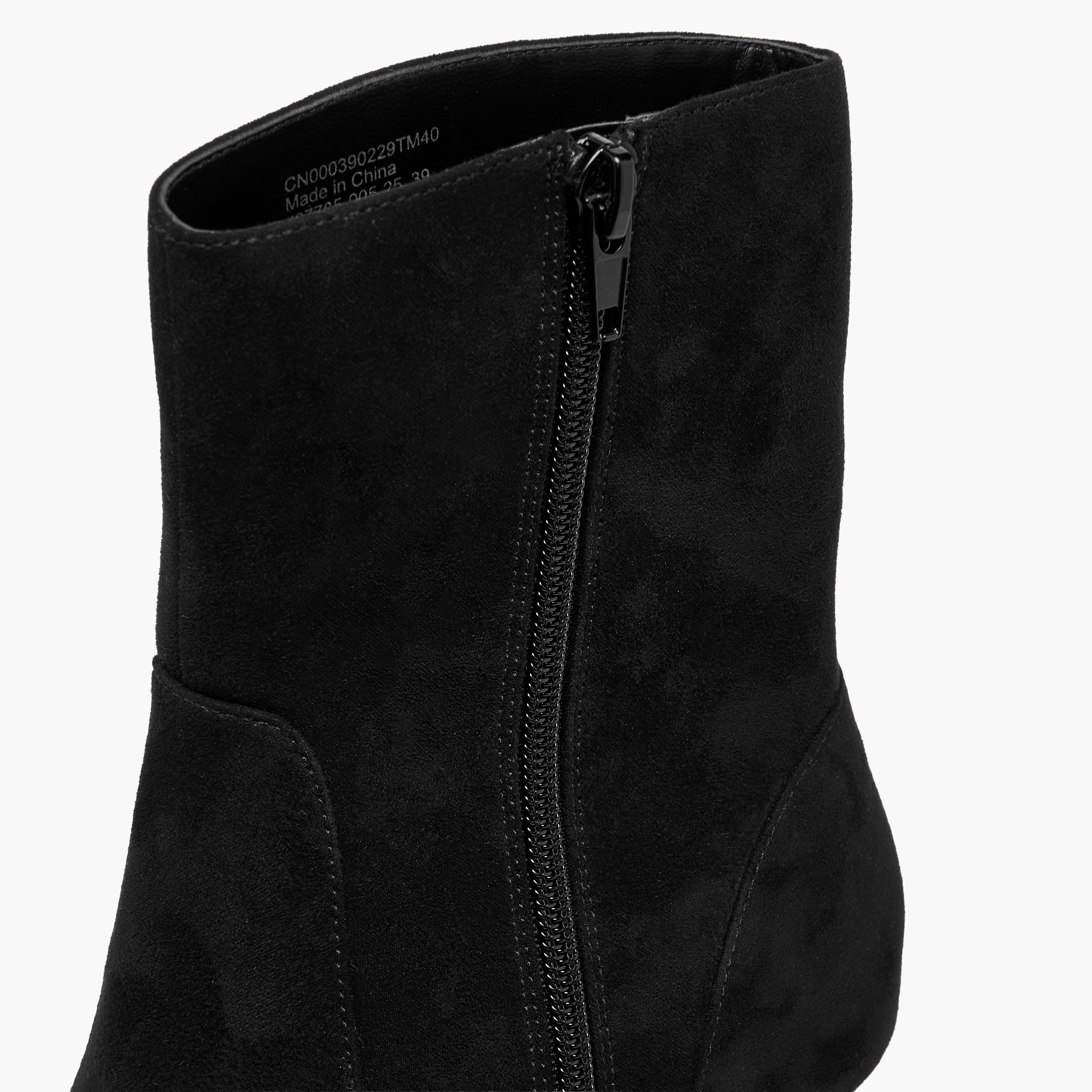 Celeste Women's Kitten Heel Zip Closure Ankle Boots-women-shoes-boots-image-5