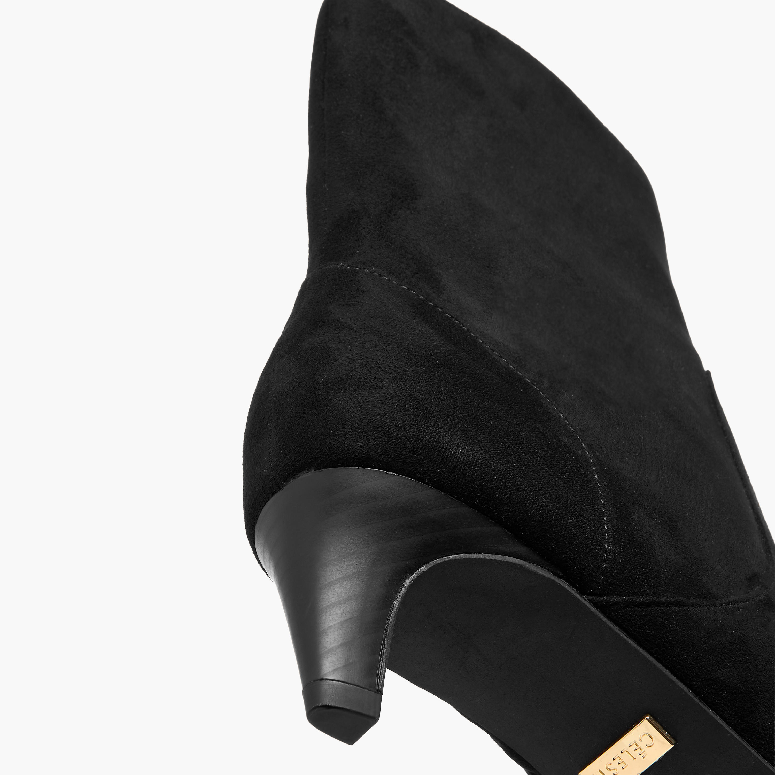 Celeste Women's Kitten Heel Zip Closure Ankle Boots-women-shoes-boots-image-6