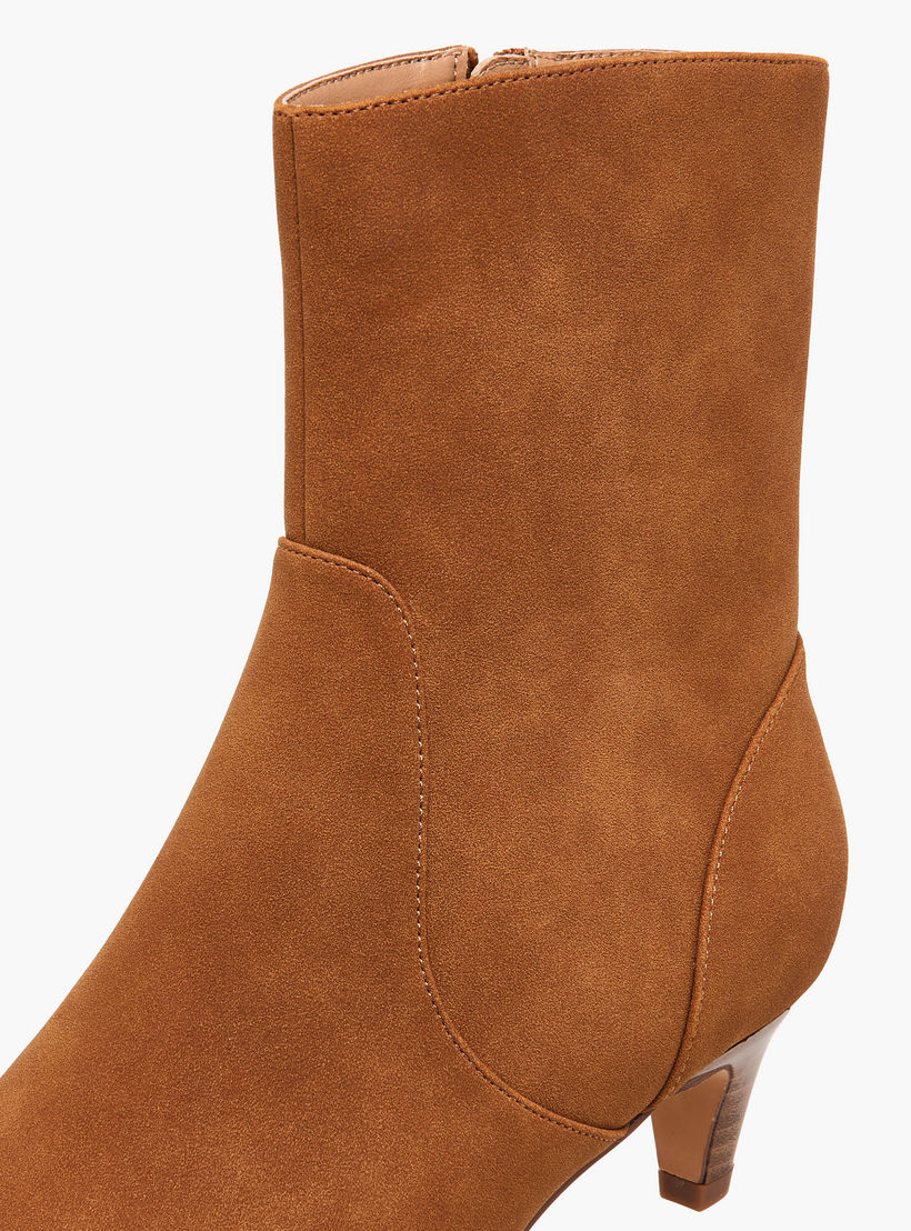 Celeste Women's Kitten Heel Zip Closure Ankle Boots-women-shoes-boots-image-4