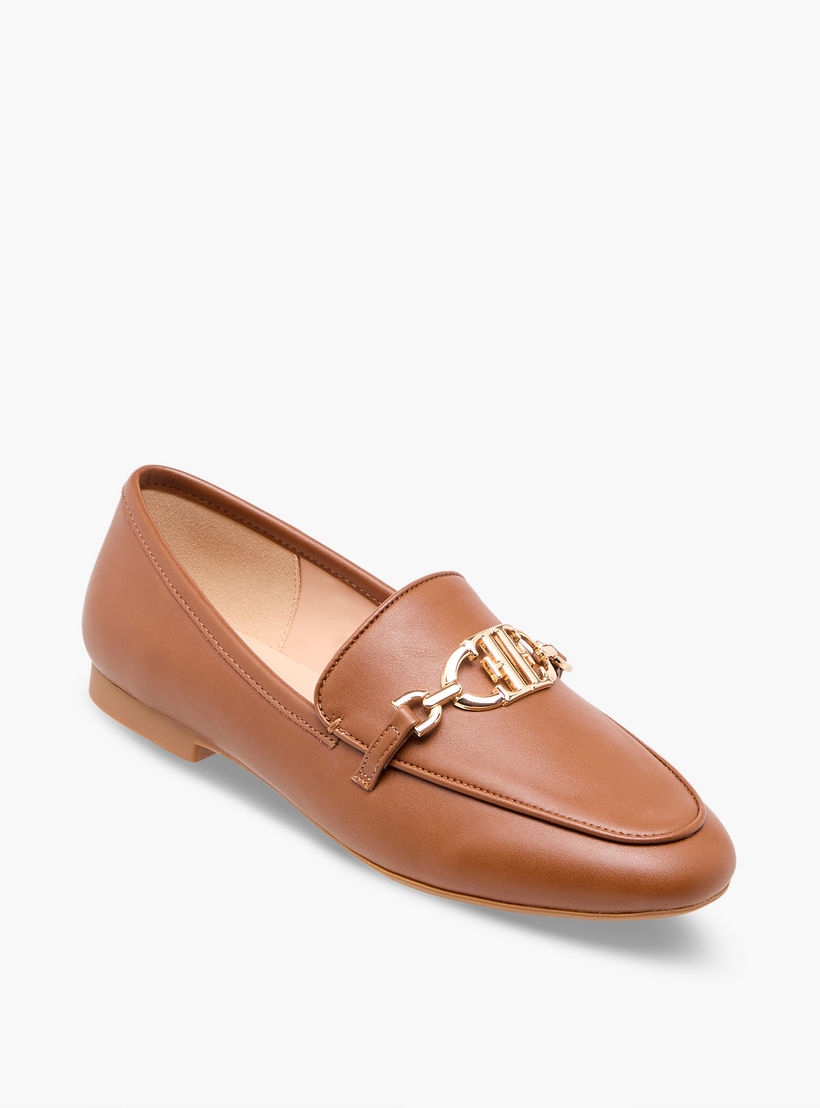 Elle Women Logo Accent Slip-On Loafers-women-shoes-loafersandmoccasins-image-2