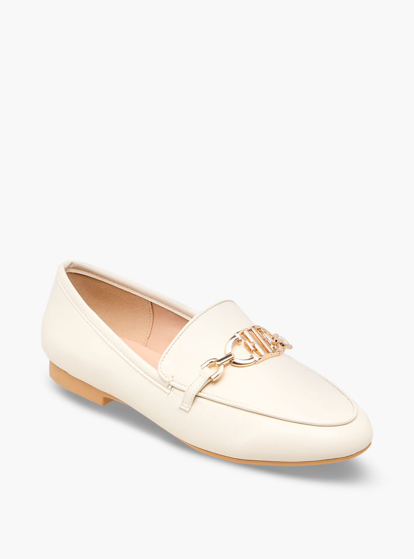 Elle Women Logo Accent Slip-On Loafers-women-shoes-loafersandmoccasins-image-2