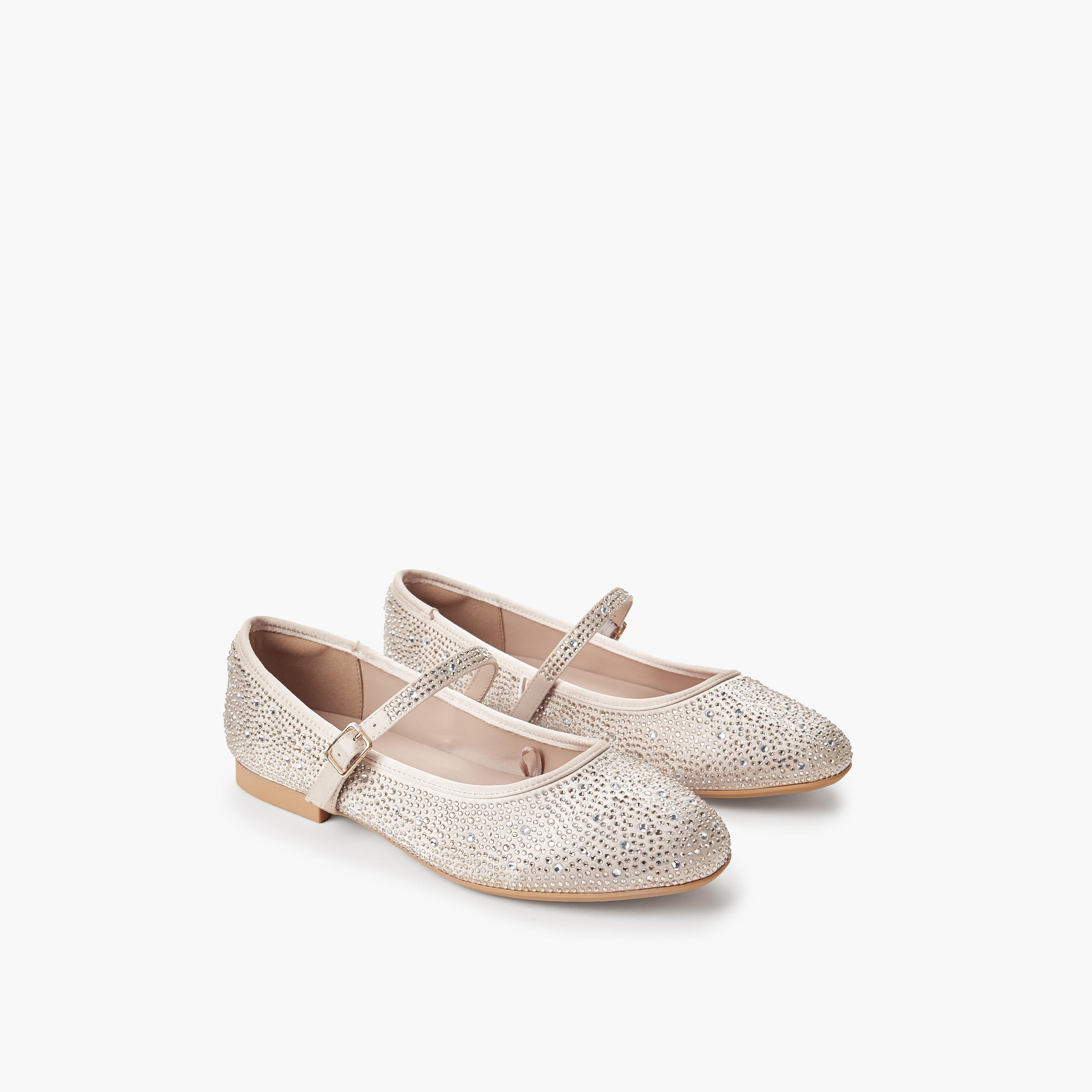 Elle Women Buckle Closure Ballerina Shoes-women-shoes-ballerinas-image-1