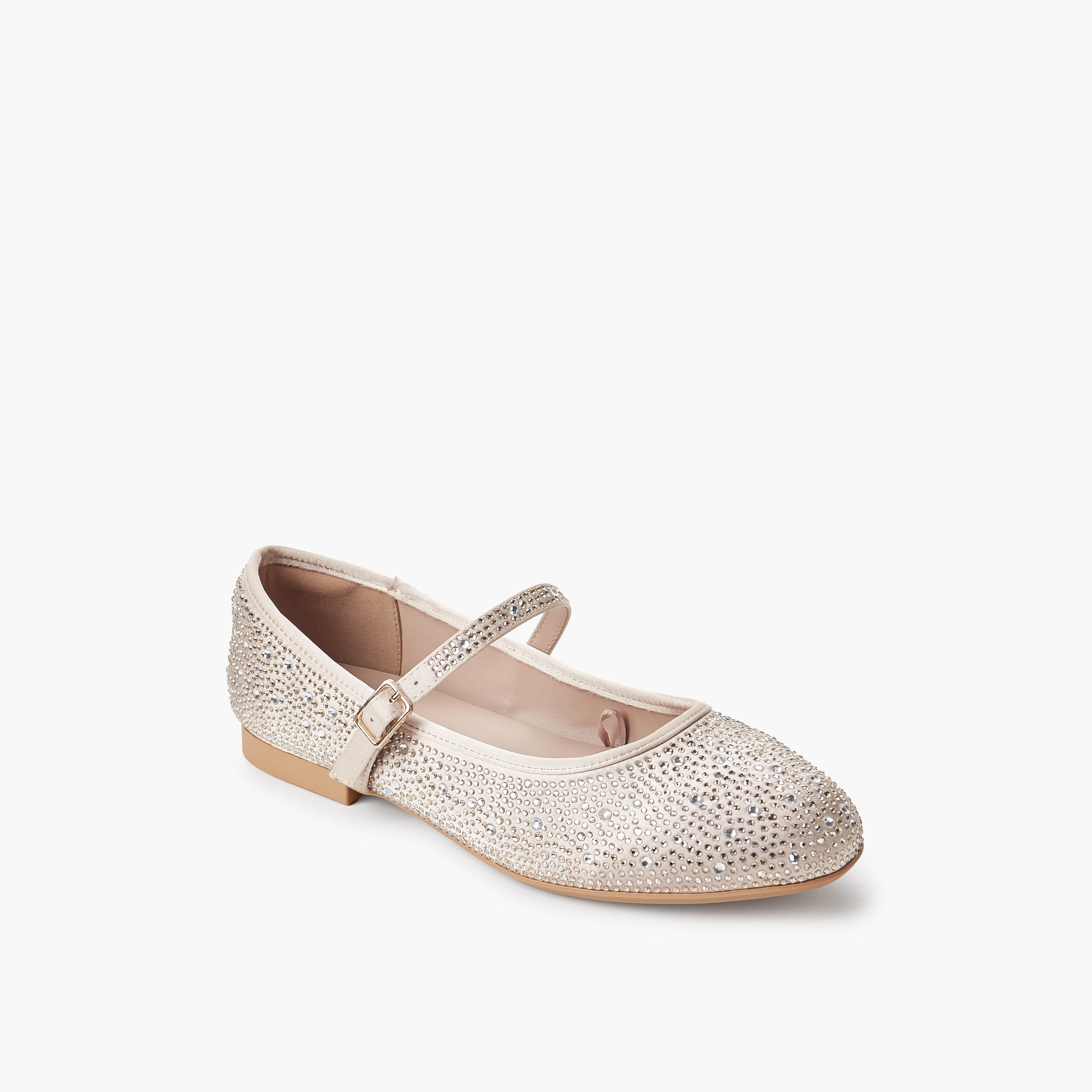 Elle Women Buckle Closure Ballerina Shoes-women-shoes-ballerinas-image-2