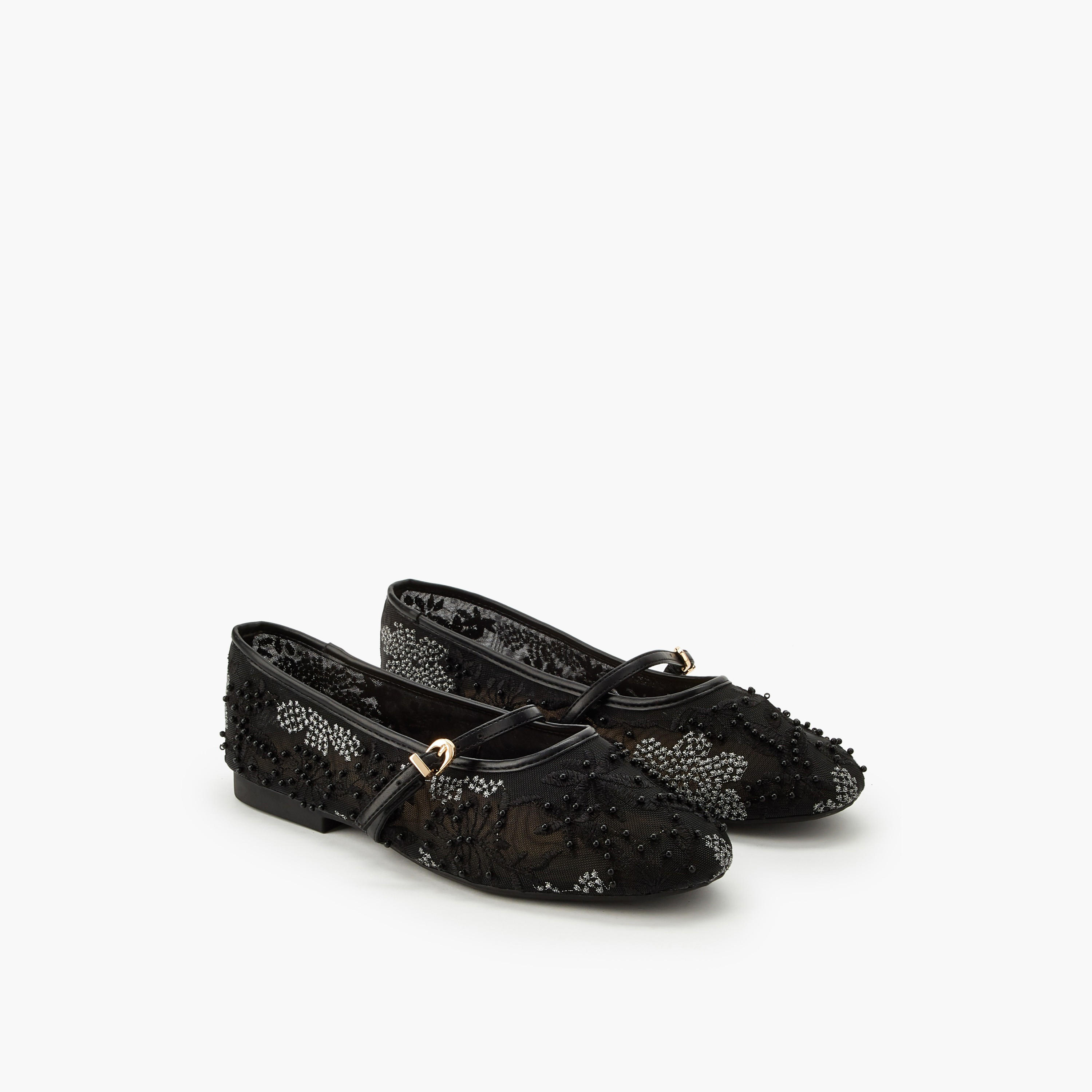 Celeste Women Embellished Mary Jane Shoes-women-shoes-ballerinas-image-1