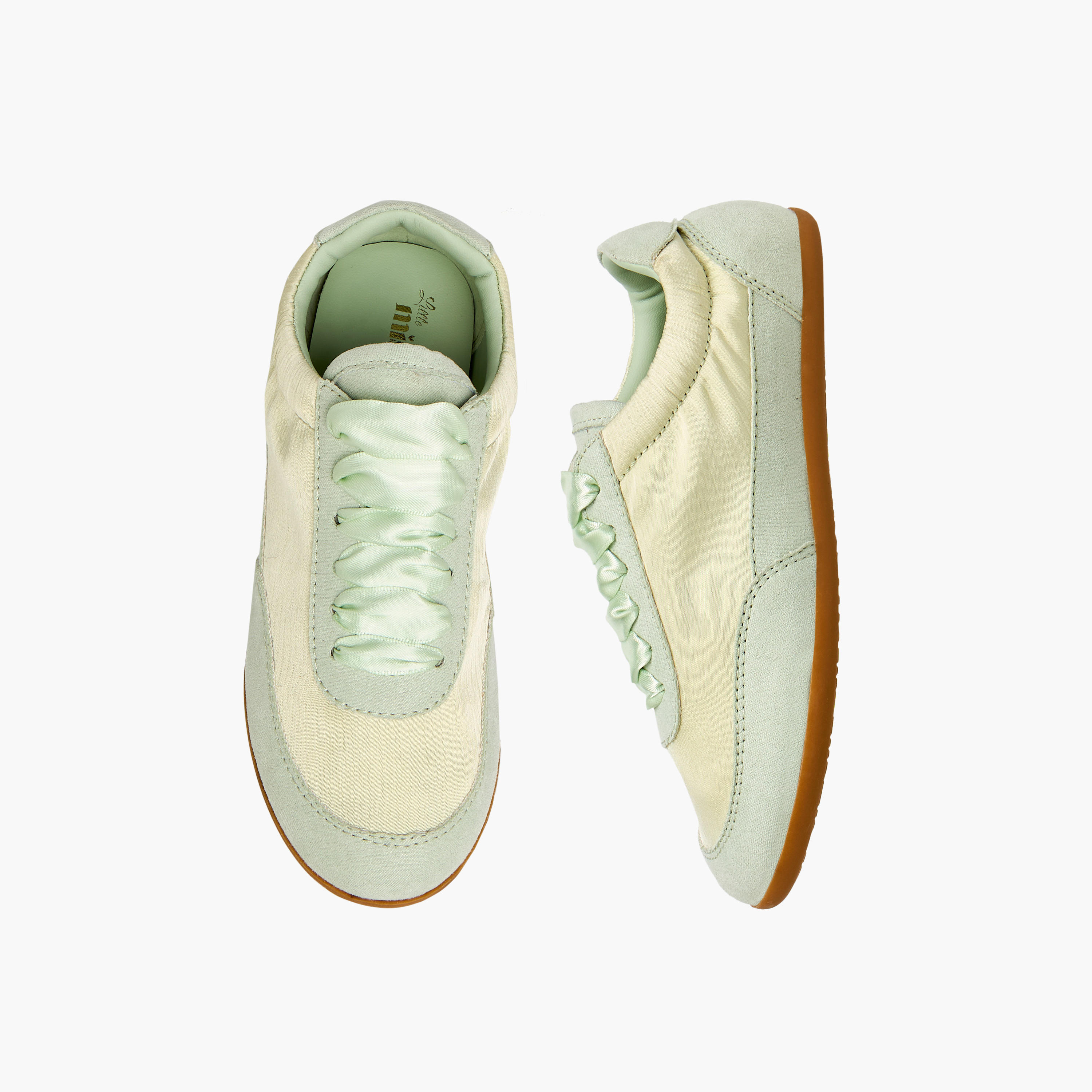 حذاء سنيكرز برباط للبنات من ليتل ميسي-girls-shoes-sneakers-image-1