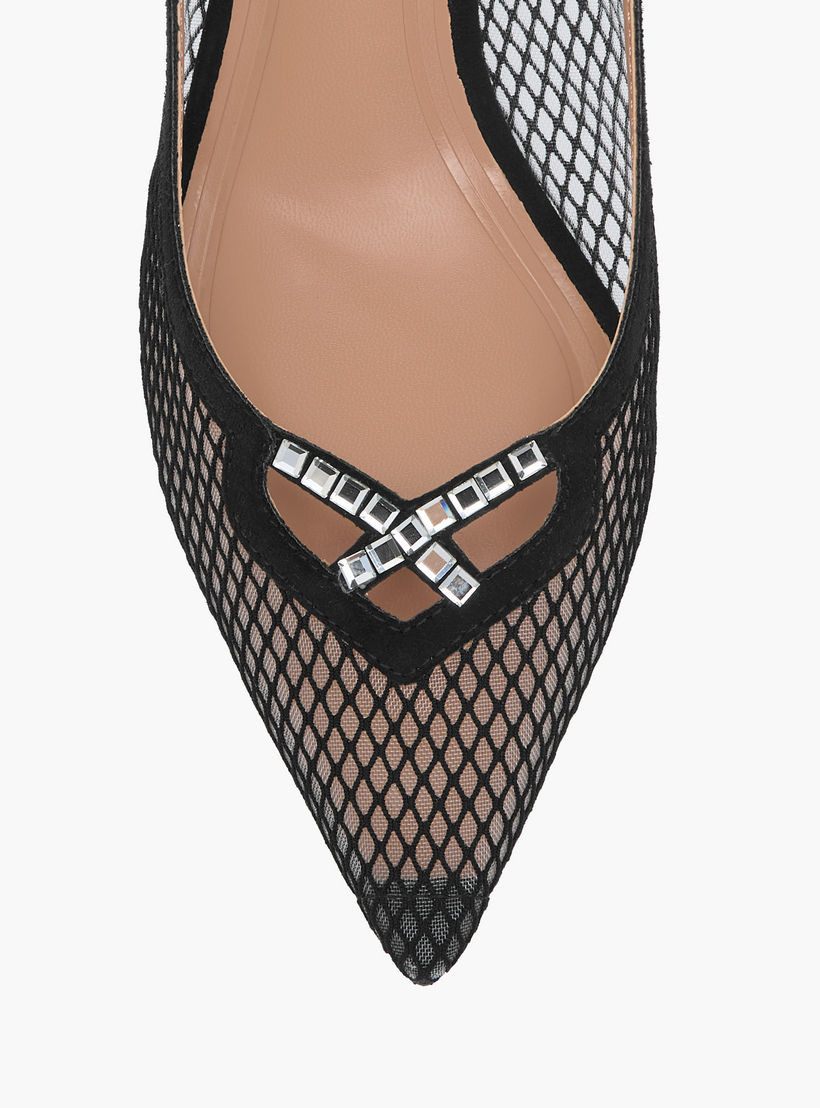 حذاء برباط خلفي مزين بكعب صغير للنساء من سيليست-women-shoes-heels-image-4