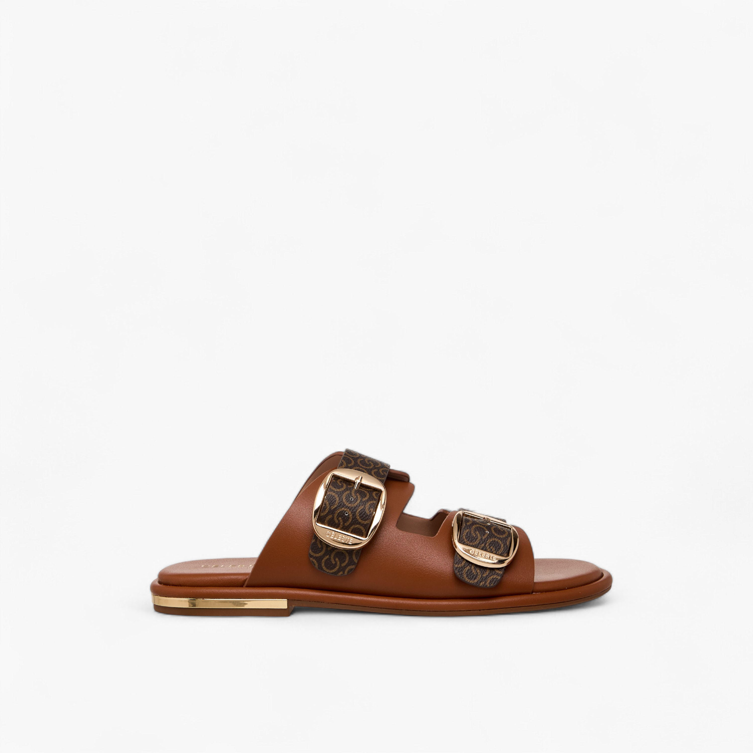 صندل بطبعات مونوجرام للنساء من سيليست-women-shoes-flats-sandals-image-3