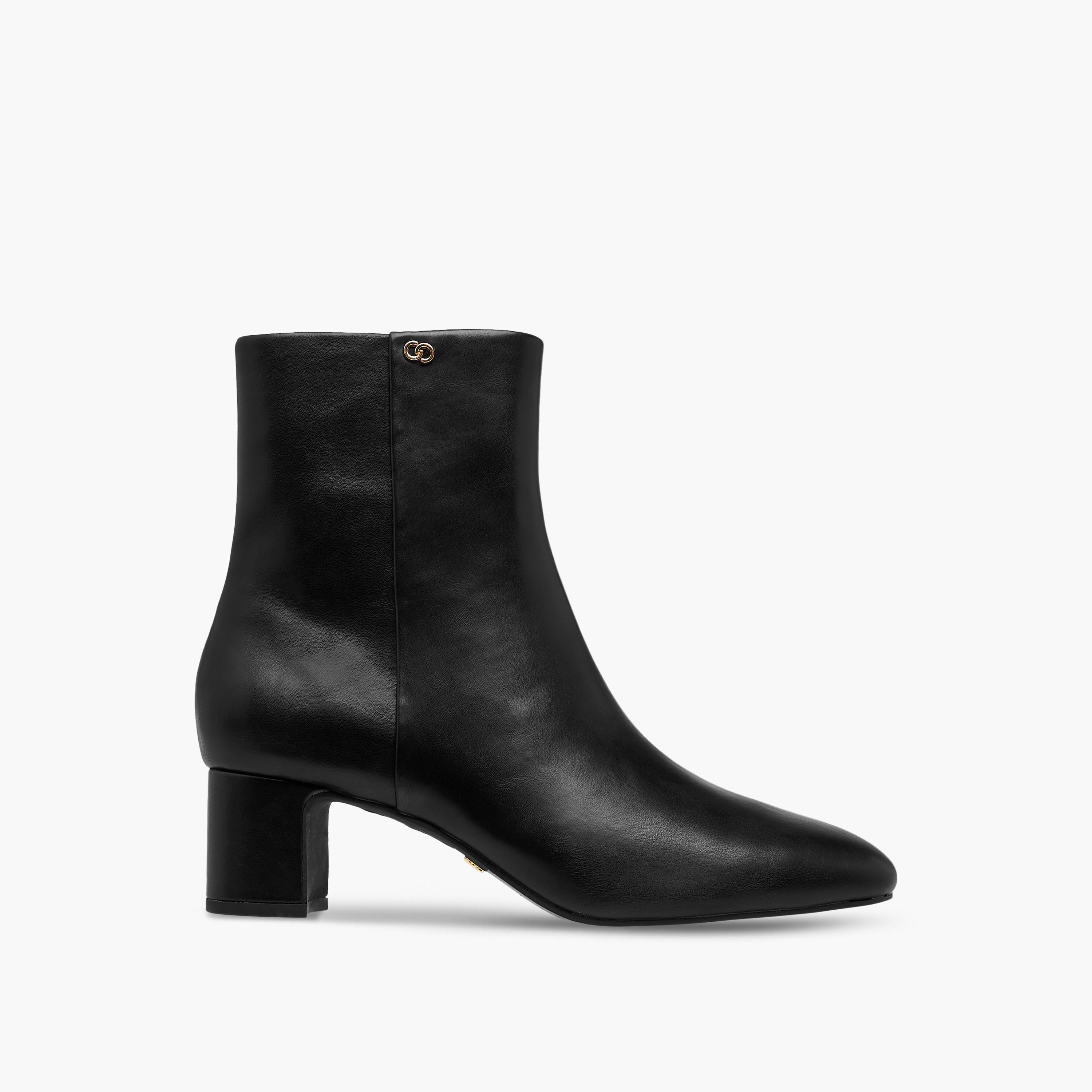 Celeste Women's Ankle Boots with Zip Closure and Block Heels-women-shoes-boots-image-3