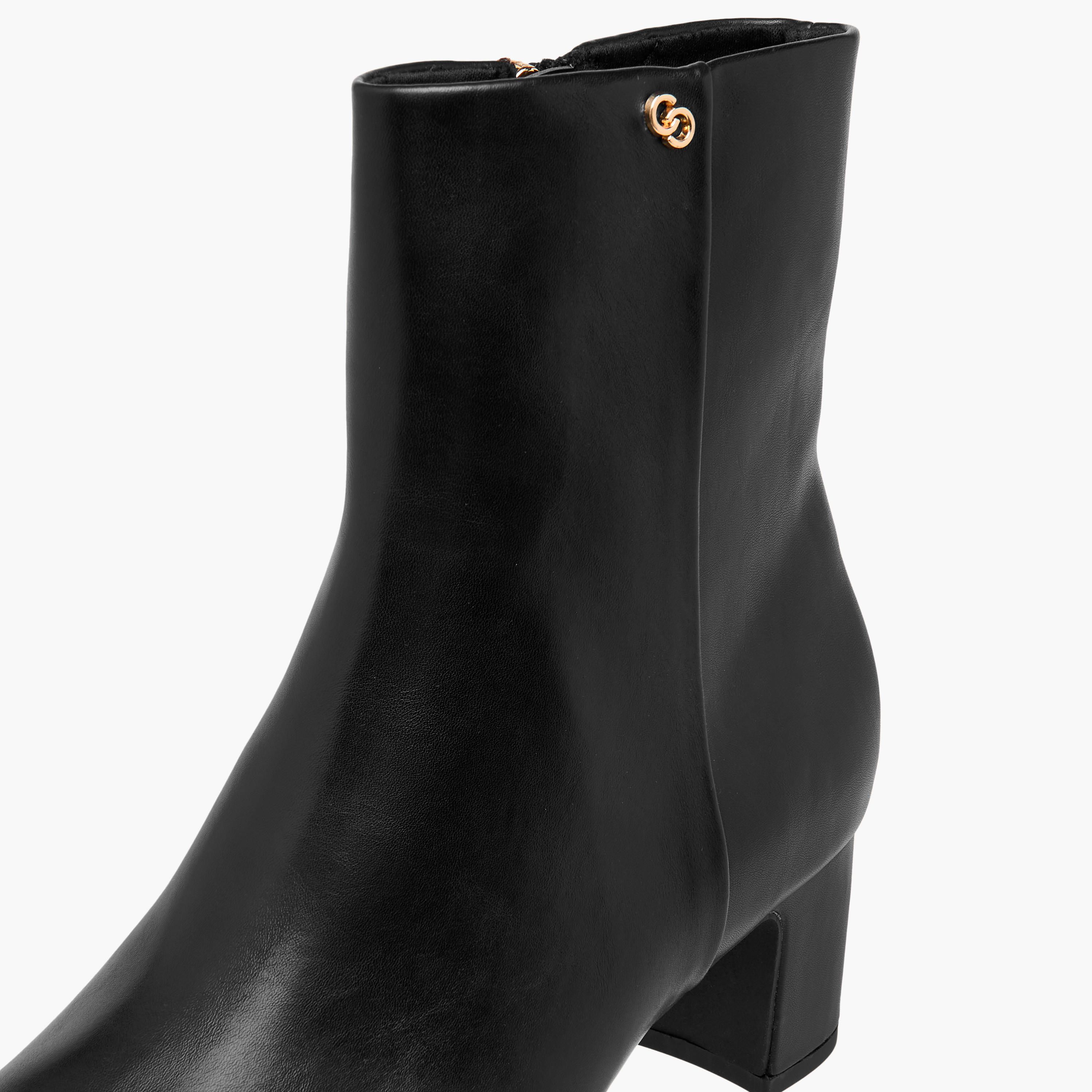 Celeste Women's Ankle Boots with Zip Closure and Block Heels-women-shoes-boots-image-4