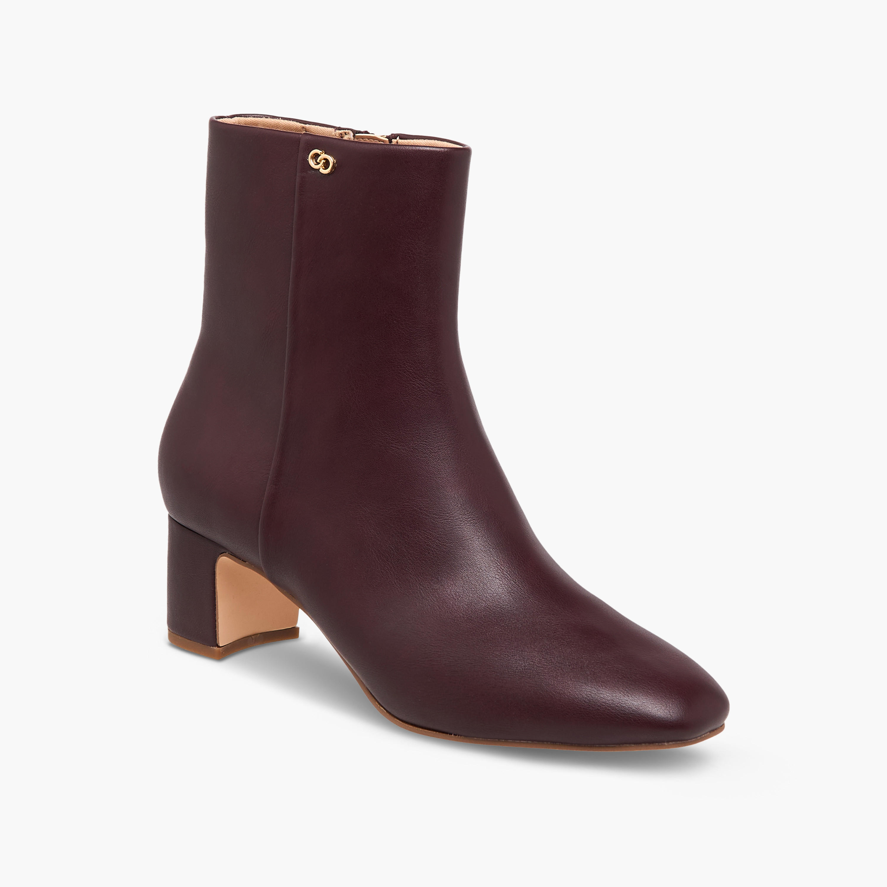 Celeste Women's Ankle Boots with Zip Closure and Block Heels-women-shoes-boots-image-2
