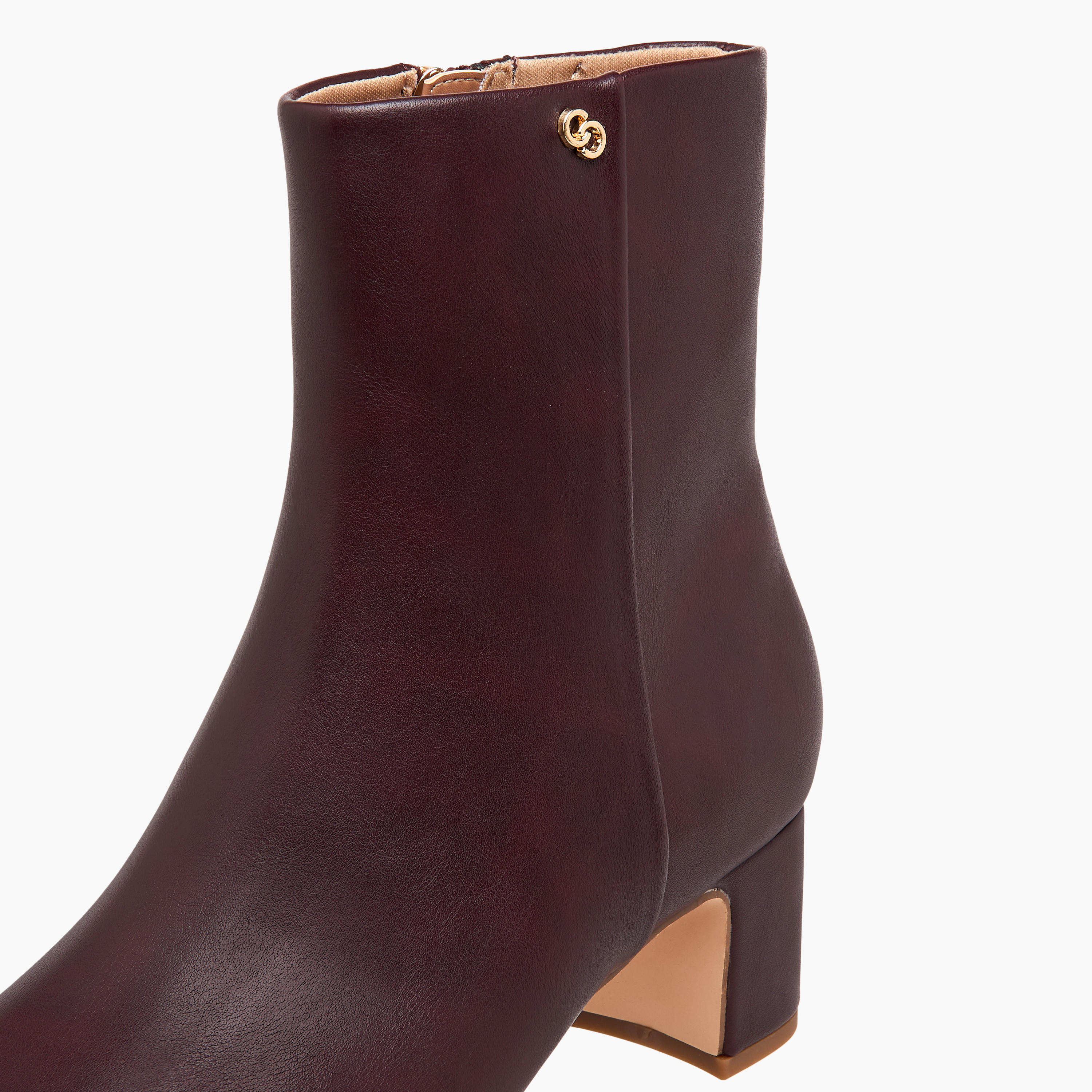 Celeste Women's Ankle Boots with Zip Closure and Block Heels-women-shoes-boots-image-4