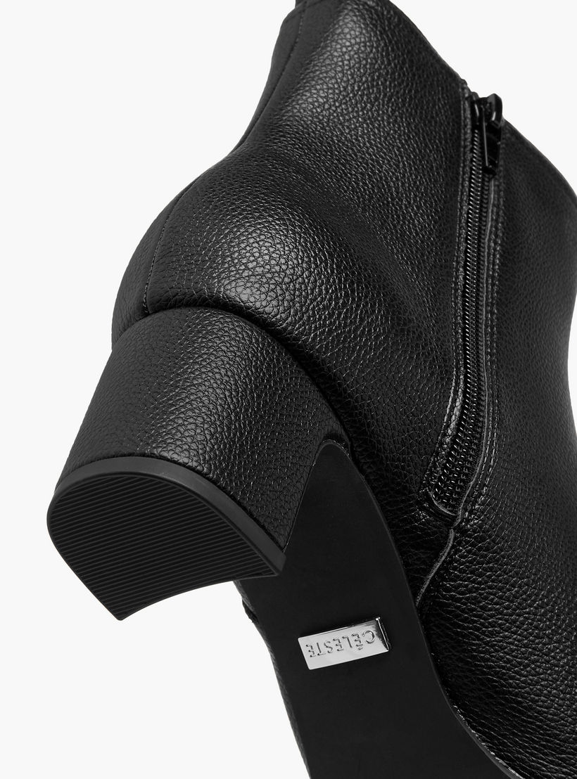 Celeste Women's Ankle Boots with Zip Closure and Pull Tab-women-shoes-boots-image-6