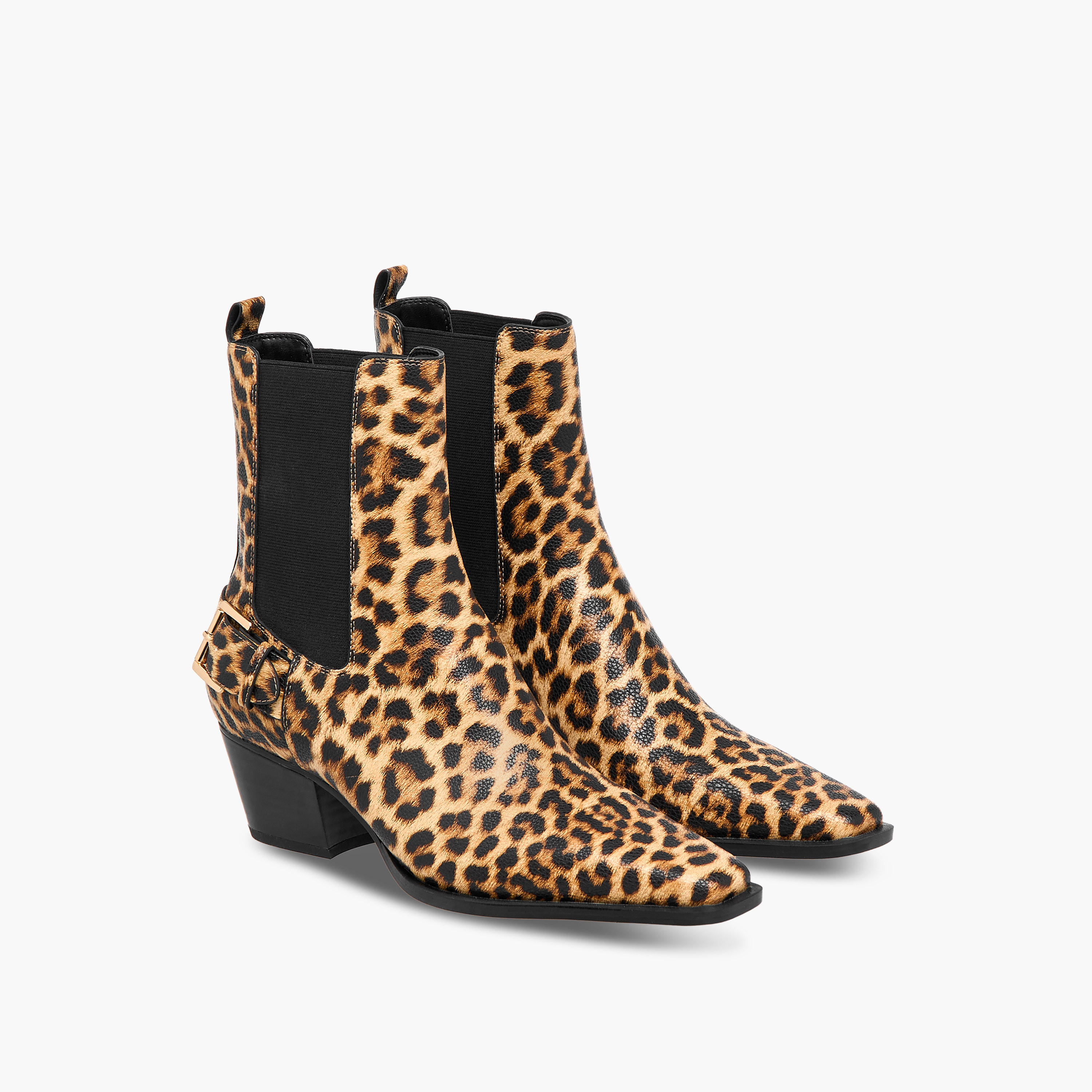 بوت طول الكاحل سهل الارتداء بكعب سميك للنساء من سيليست-women-shoes-boots-image-1