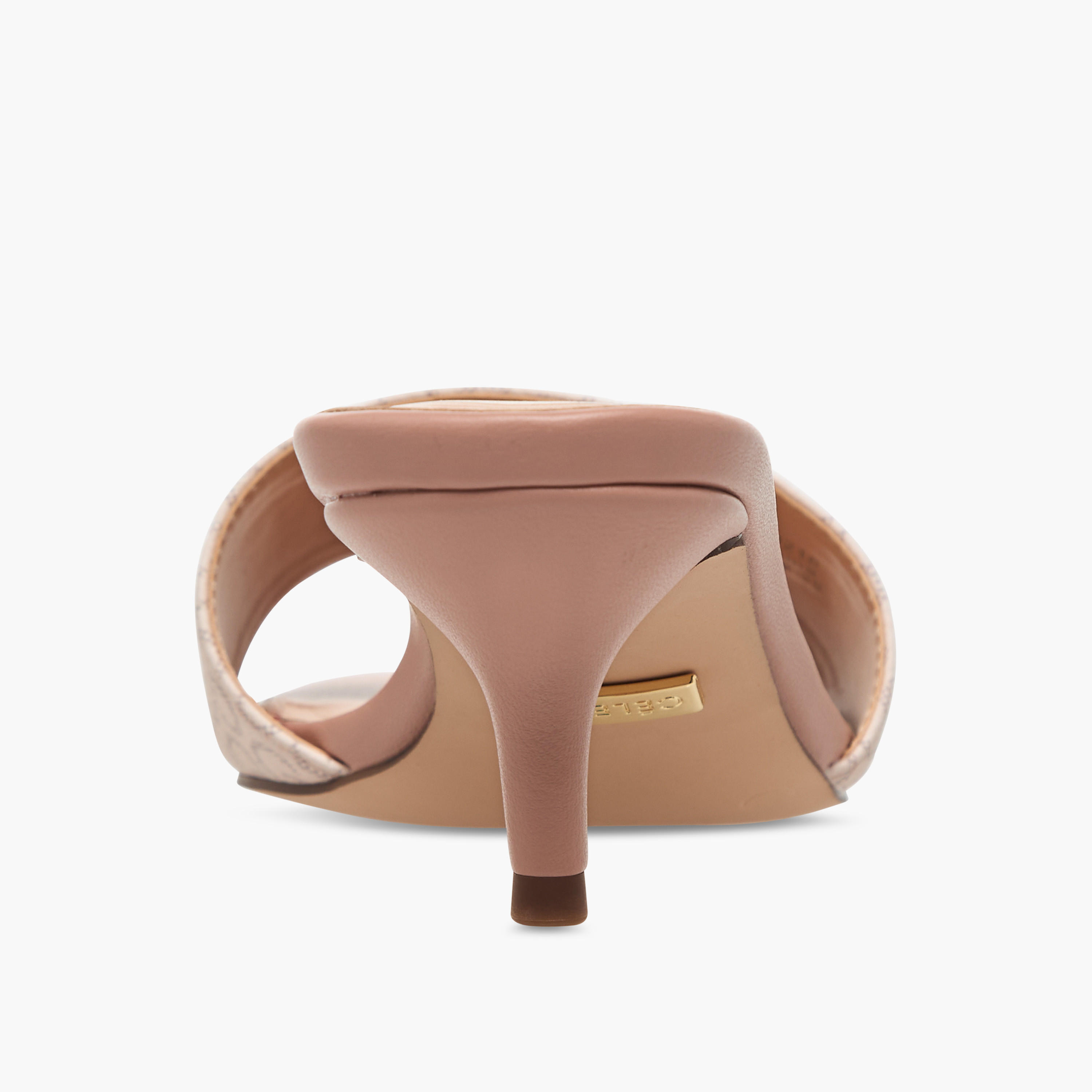 صندل سهل الارتداء بطبعات مونوجرام وكعب صغير للنساء من سيلست-women-shoes-sandals-heeled-image-5