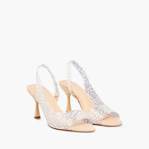 Celeste Women's Embellished Slingback Sandals with Flared Heels-women-shoes-sandals-image-1