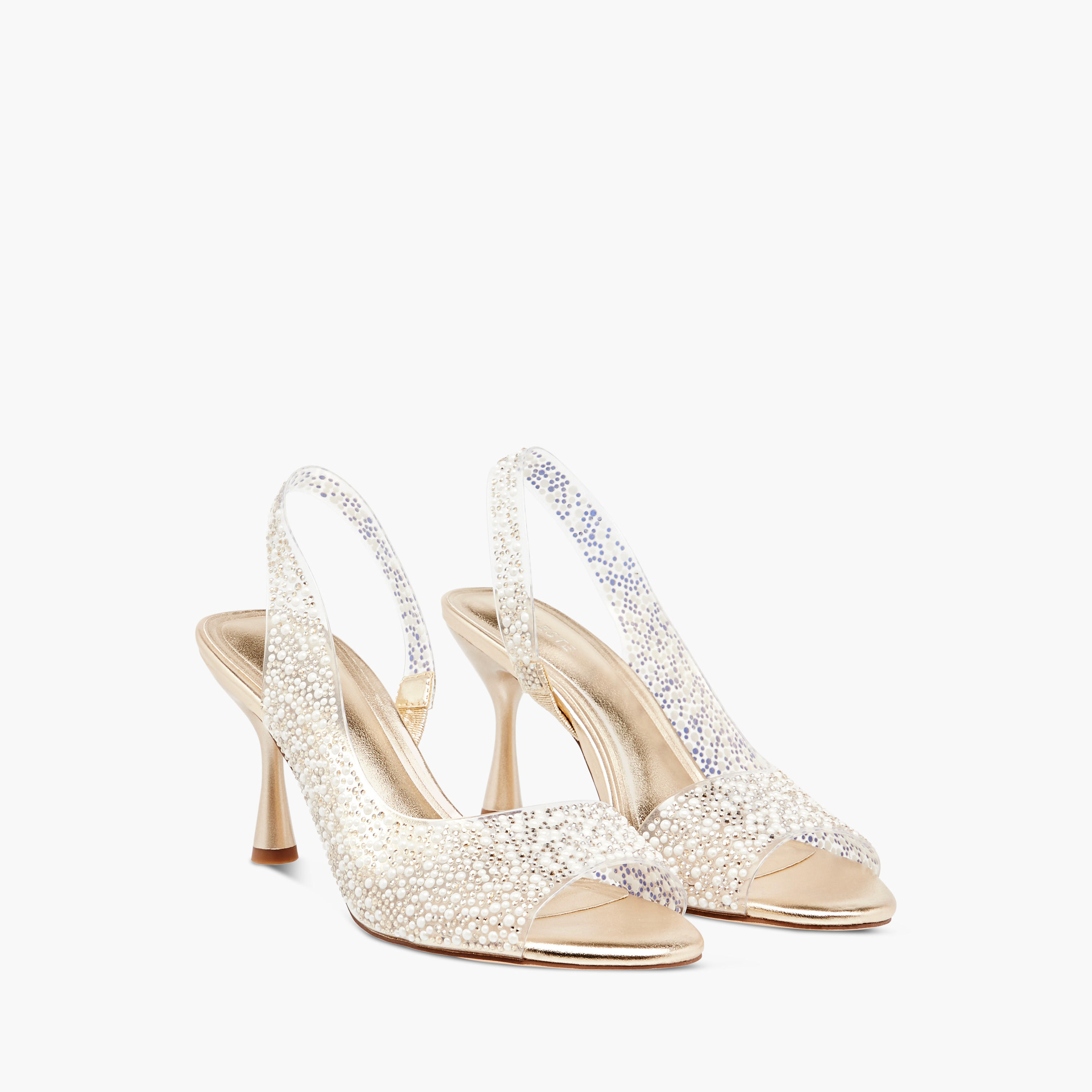 Celeste Women's Embellished Slingback Sandals with Flared Heels-women-shoes-sandals-heeled-image-1