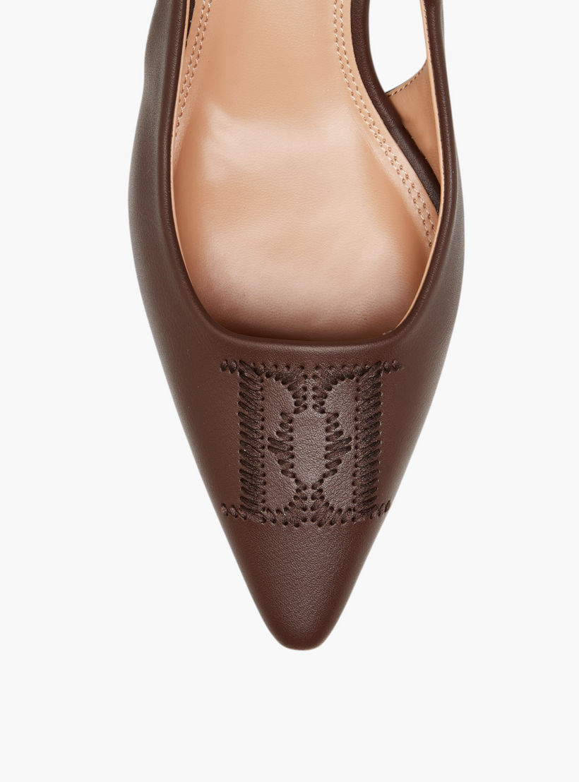 Elle Women's Pointed Toe Shoes with Stiletto Heels and Buckle Closure-women-shoes-heels-image-4