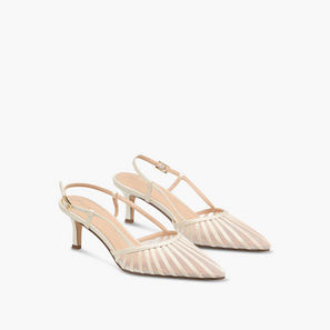 حذاء مقلم بكعب صغير للنساء من سيليست-women-shoes-heels-image-1