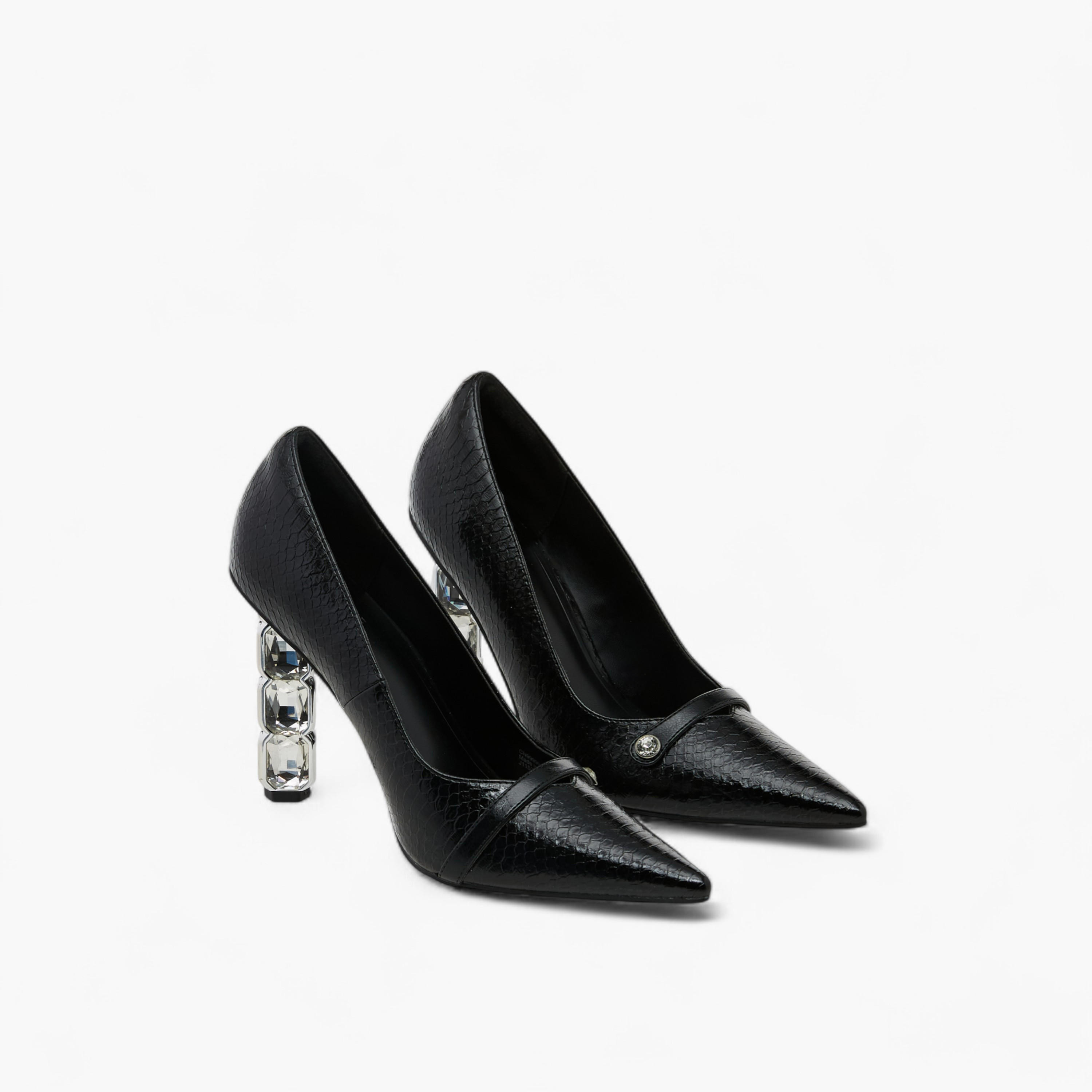 Celeste Women's Pointed Toe Slip-On Pumps with Stiletto Heels-women-shoes-heels-image-1