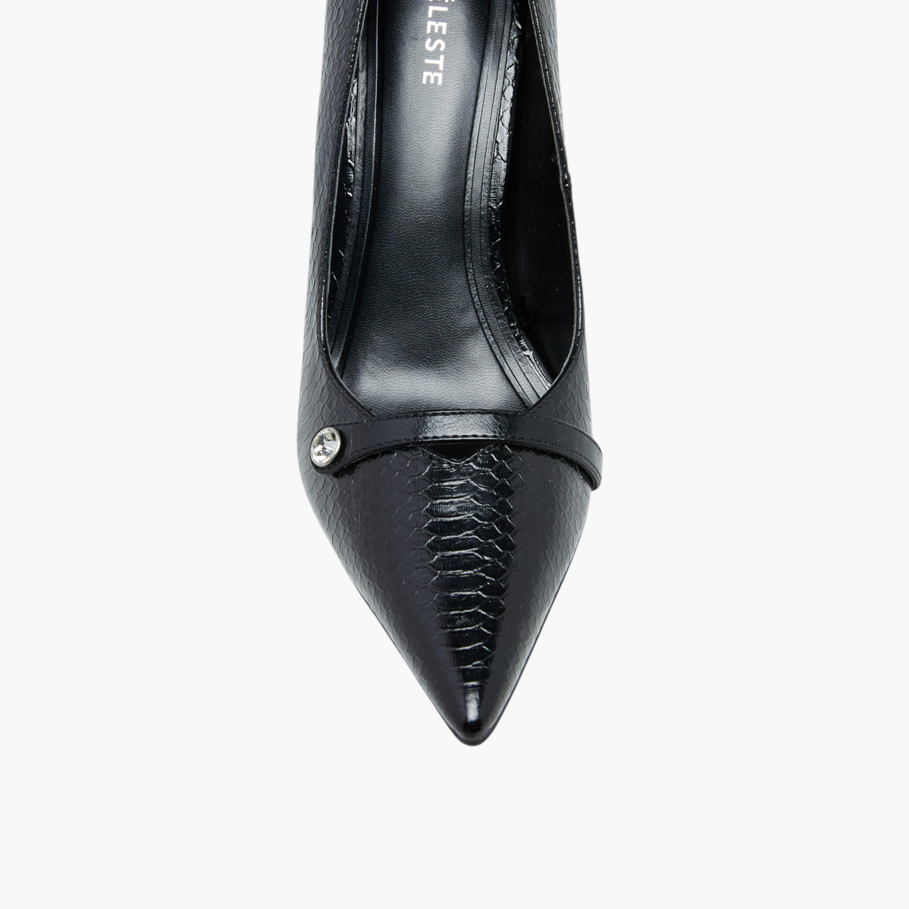 Celeste Women's Pointed Toe Slip-On Pumps with Stiletto Heels-women-shoes-heels-image-4