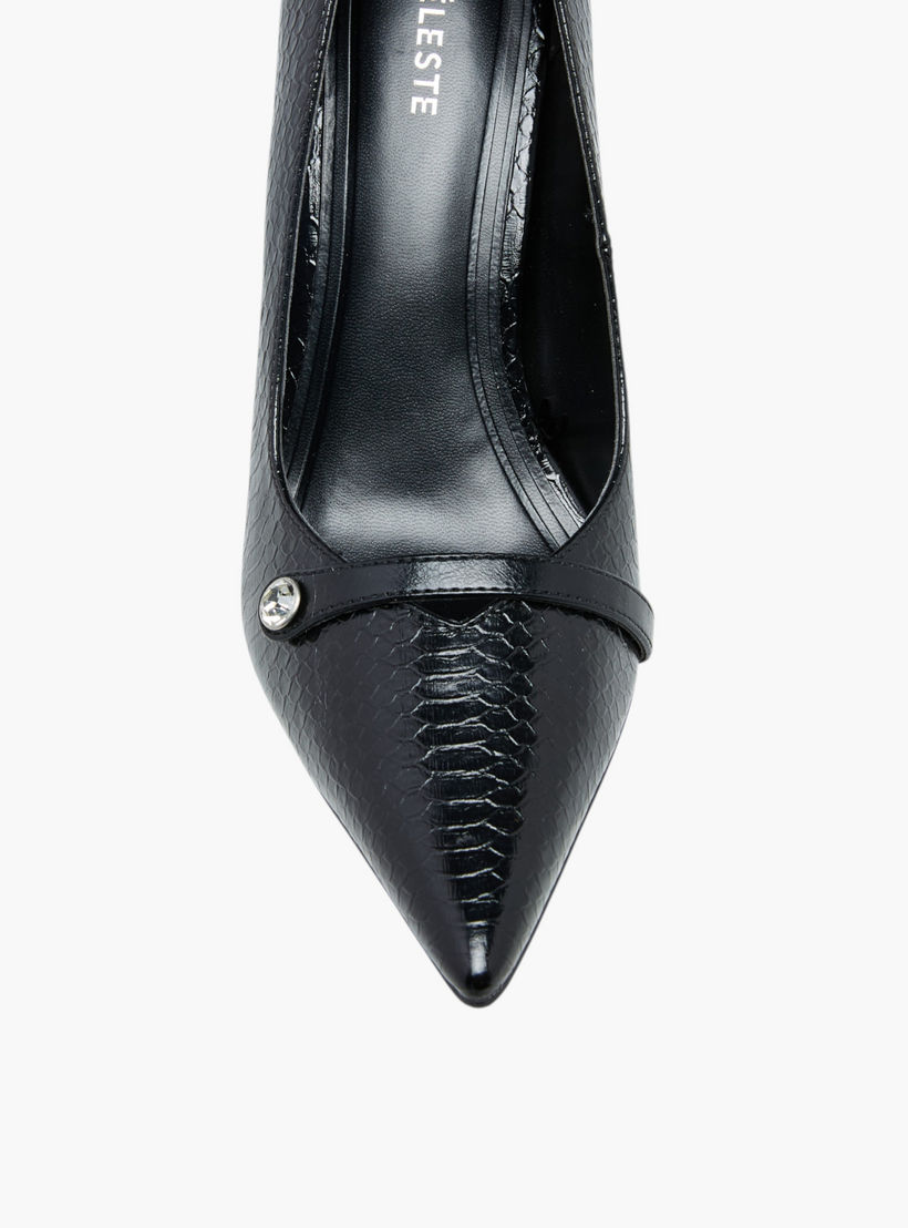 Celeste Women's Pointed Toe Slip-On Pumps with Stiletto Heels-women-shoes-heels-image-4