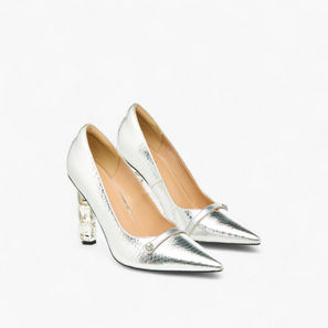 Celeste Women's Pointed Toe Slip-On Pumps with Stiletto Heels-women-image-1