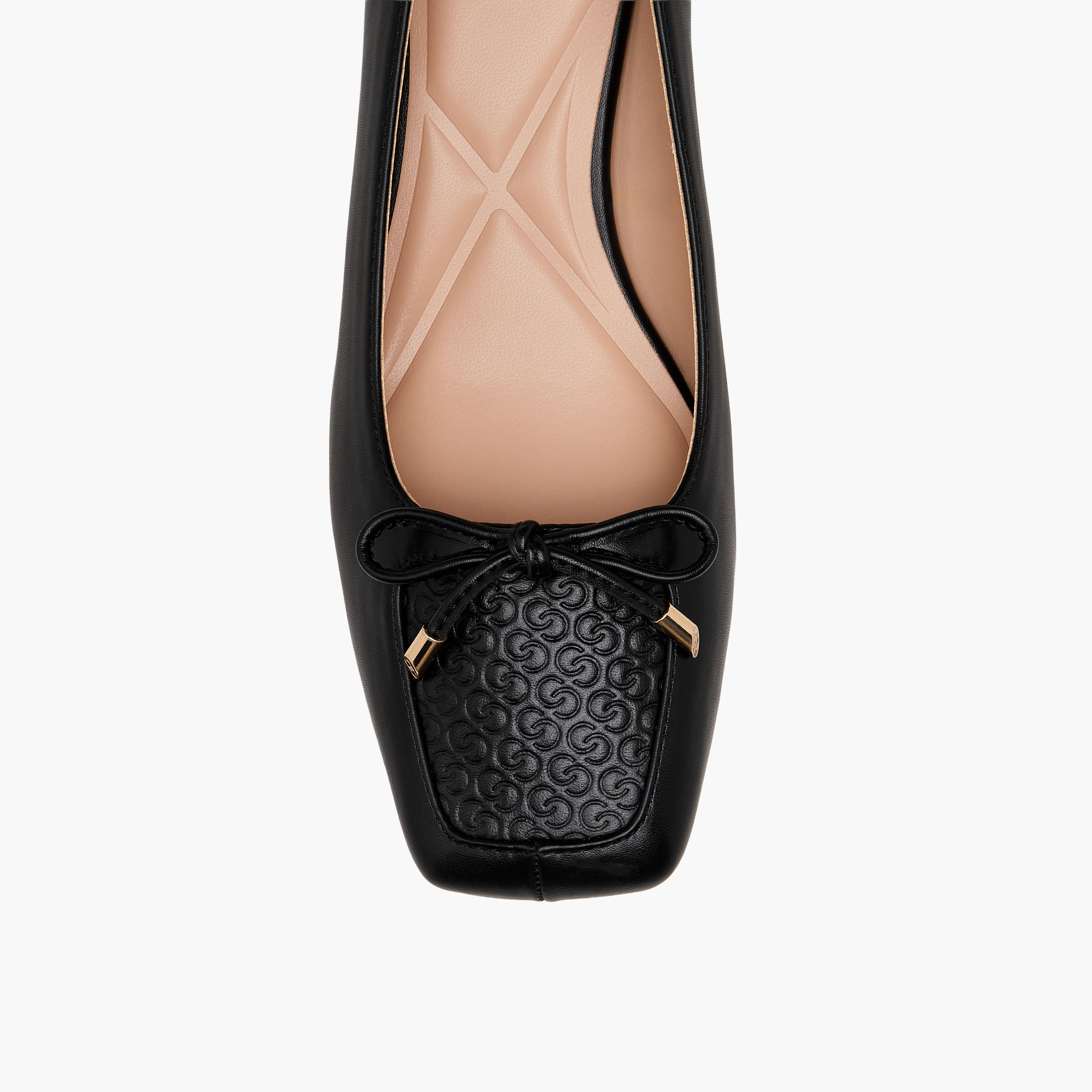 حذاء بكعب عريض بنقوش شعار للنساء من سيليست-women-shoes-heels-image-4