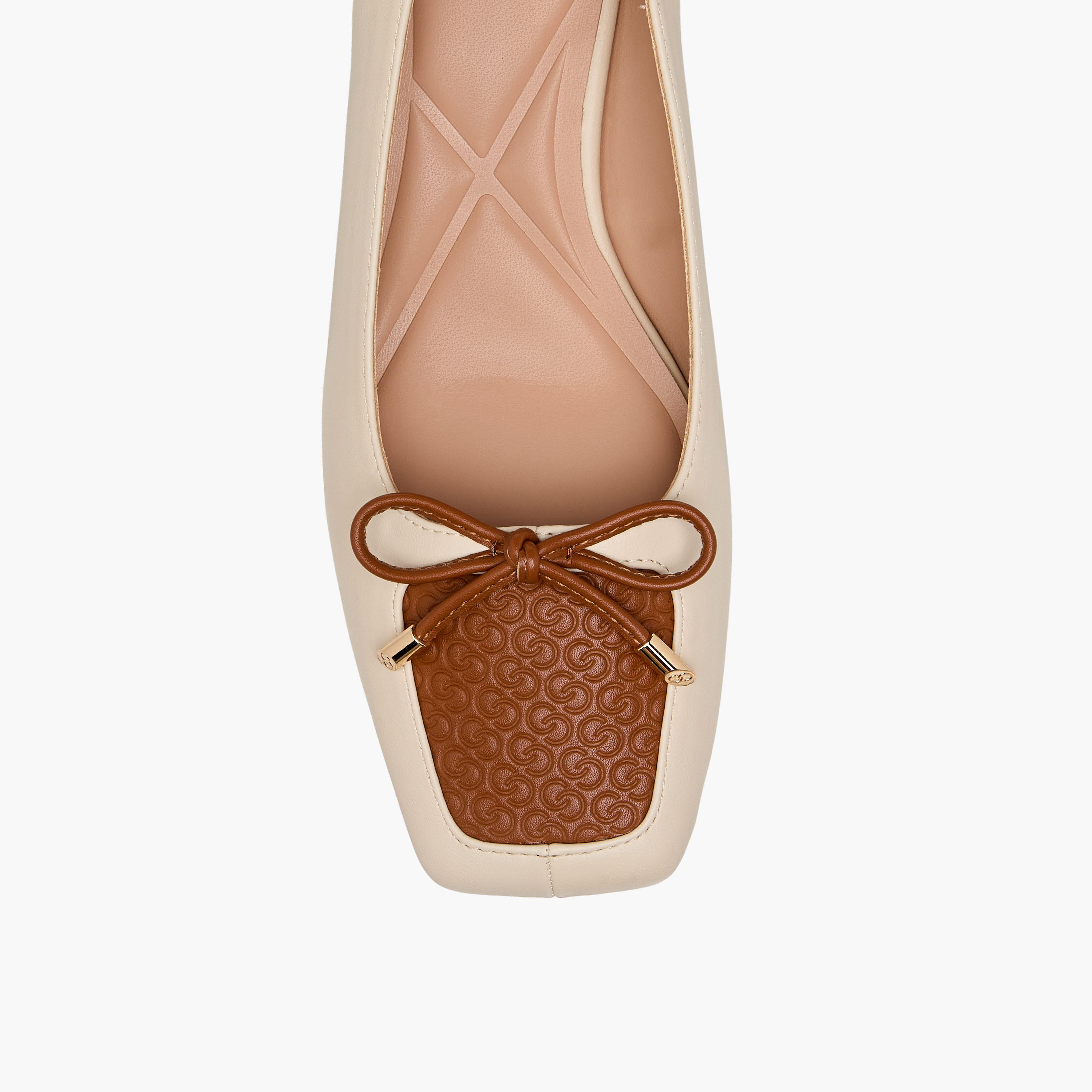 حذاء بكعب عريض بنقوش شعار للنساء من سيليست-women-shoes-heels-image-4