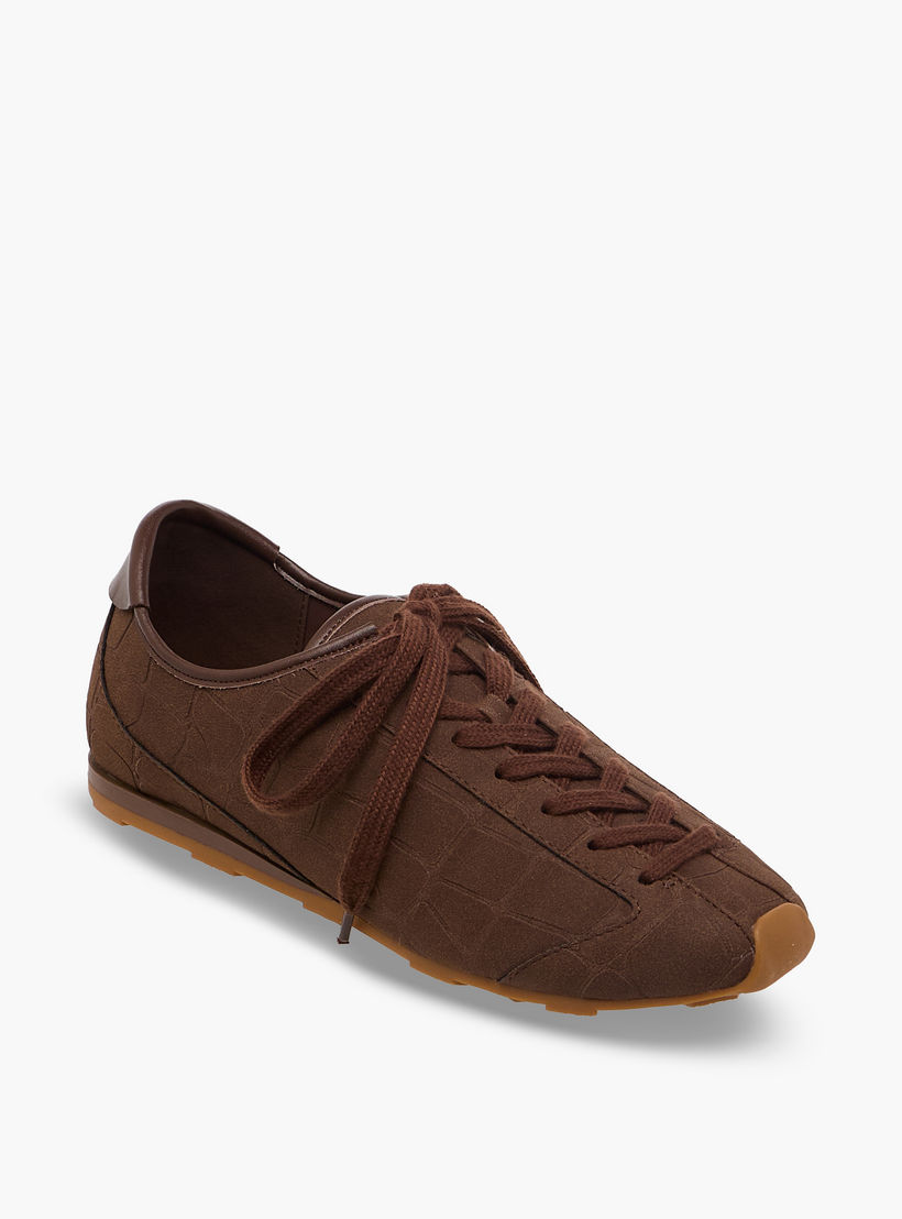 Celeste Women Textured Lace-Up Ankle Sneakers-women-shoes-sneakers-image-2