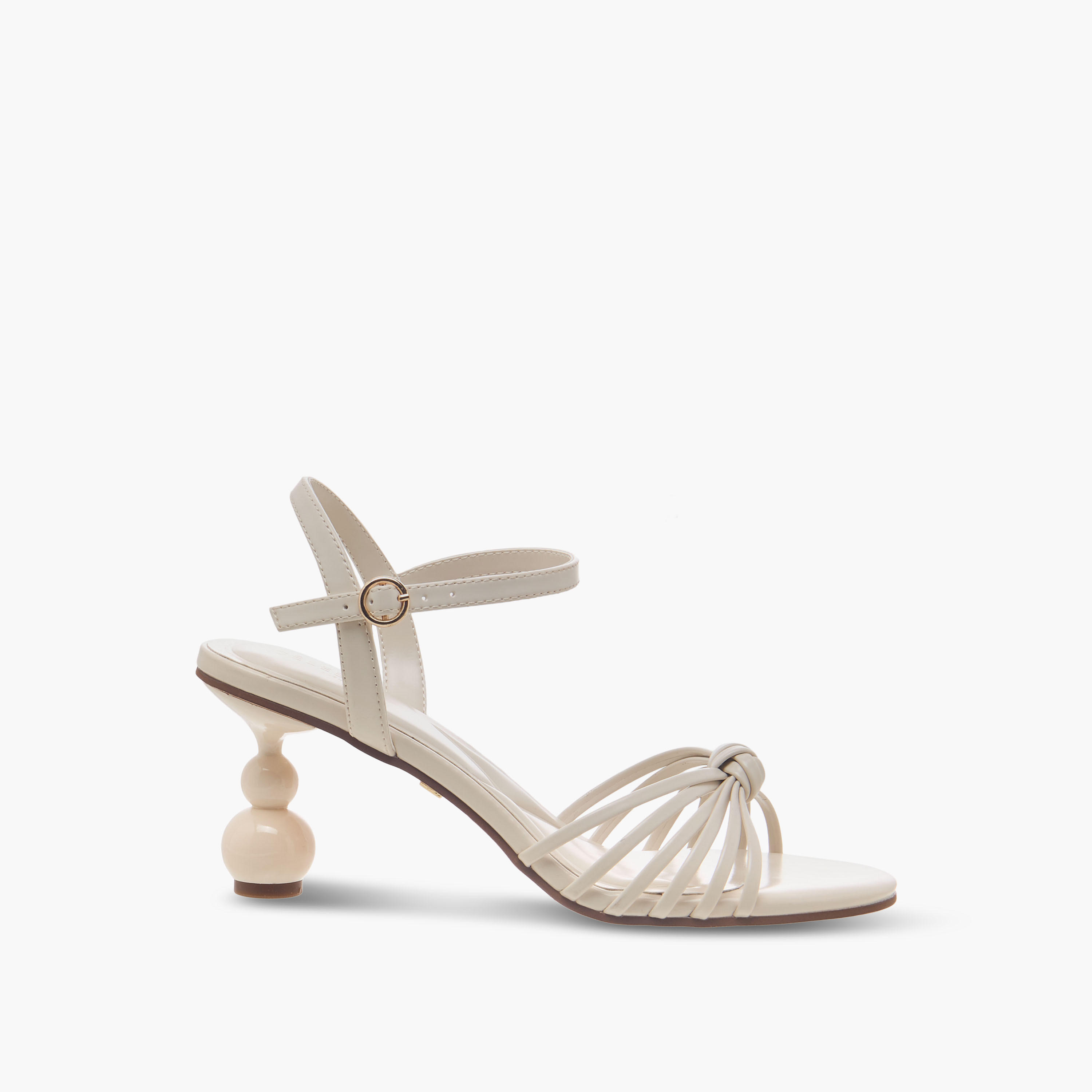 Celeste Women Stylised Heel Ankle Strap Sandals-women-shoes-sandals-heeled-image-3