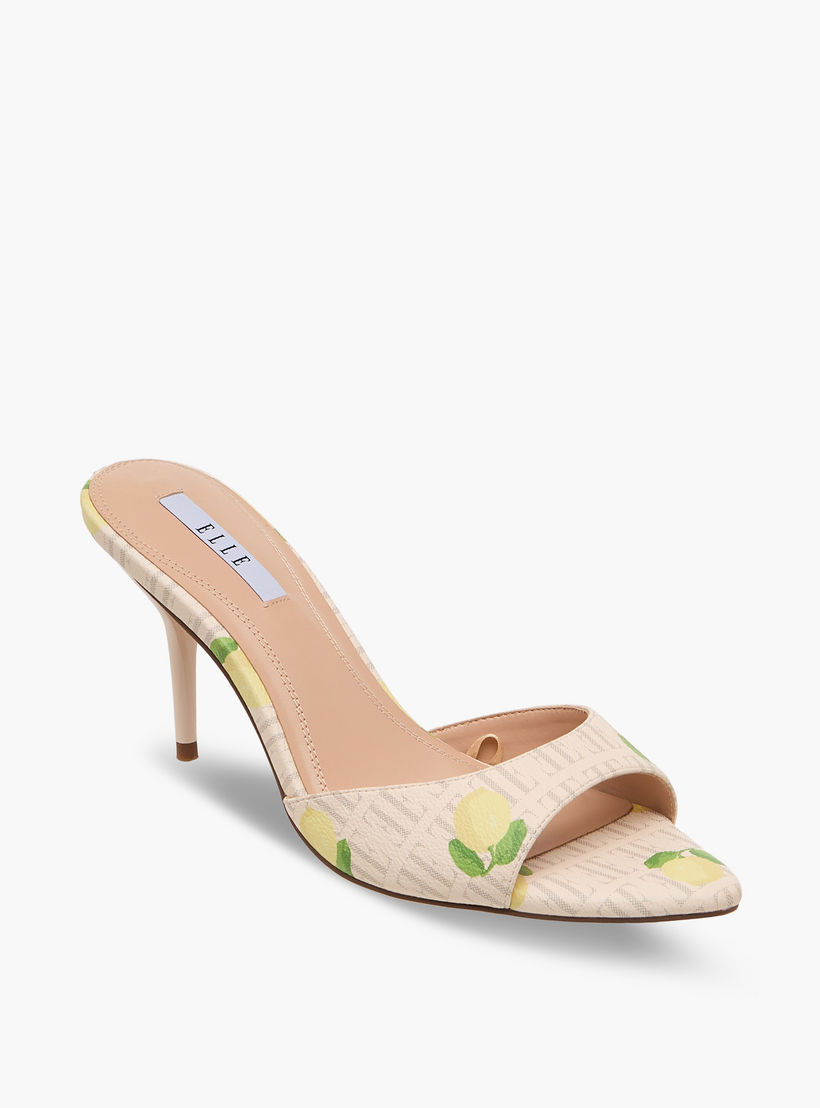 Elle Women Lemon Print Stiletto Heel Sandals-women-shoes-sandals-heeled-image-2