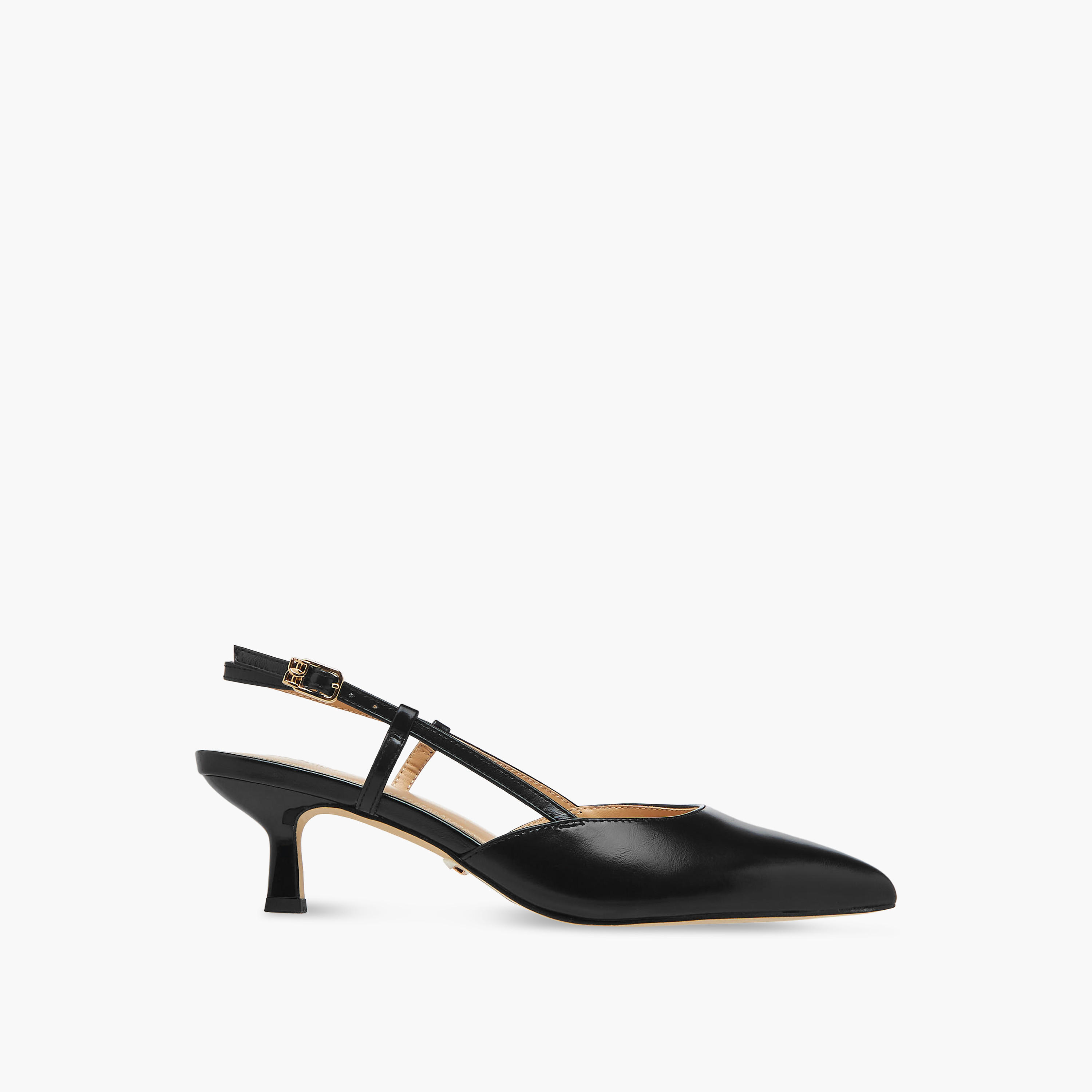 Duchini Women Kitten Heel Leather Pointed Toe Shoes-women-shoes-sandals-heeled-image-3