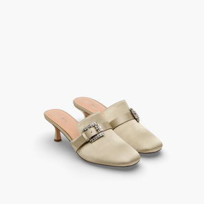 Celeste Women Buckle Detail Stiletto Heel Mules-women-image-1