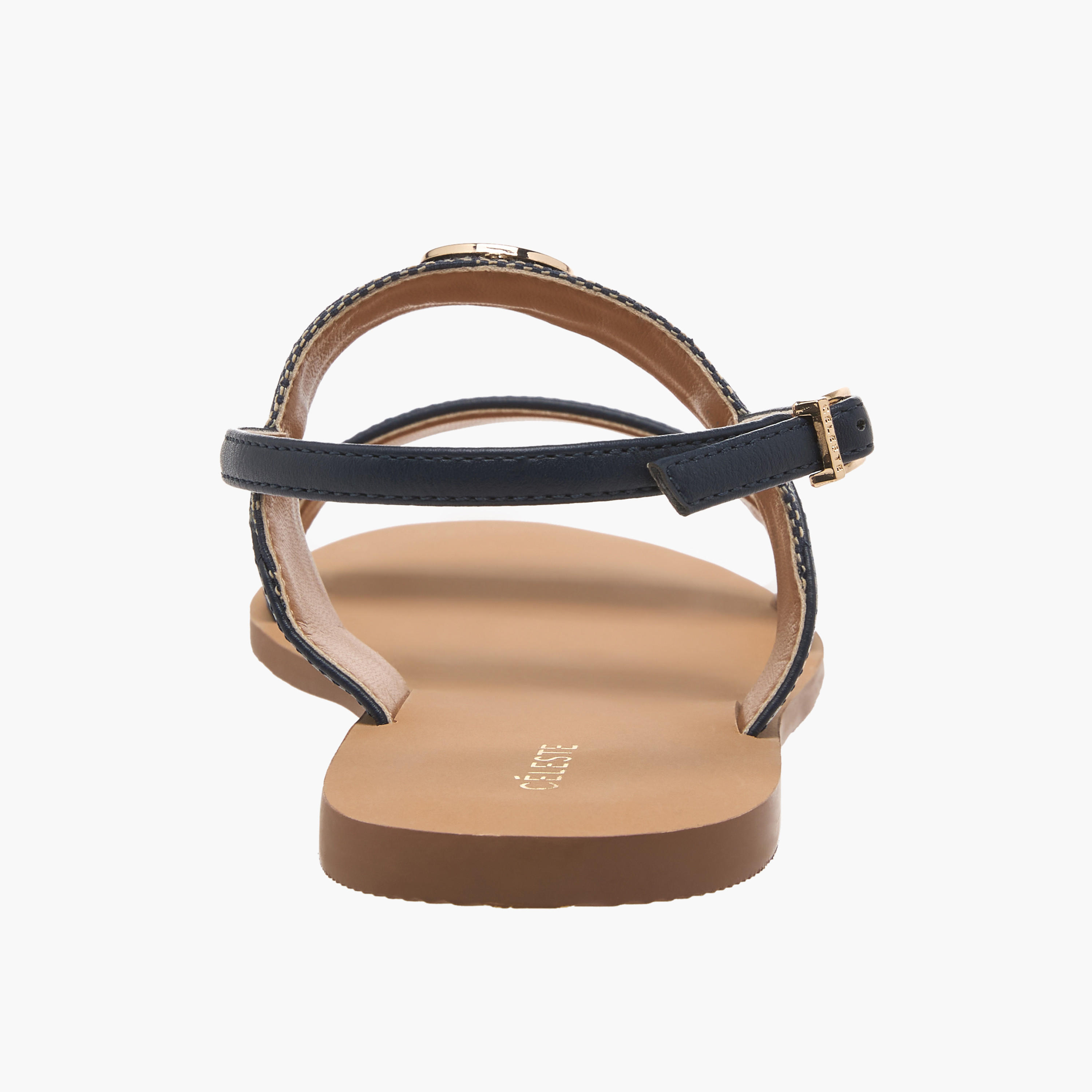 صندل بإبزيم إغلاق وطبعات للنساء من سيليست-women-shoes-flats-sandals-image-5