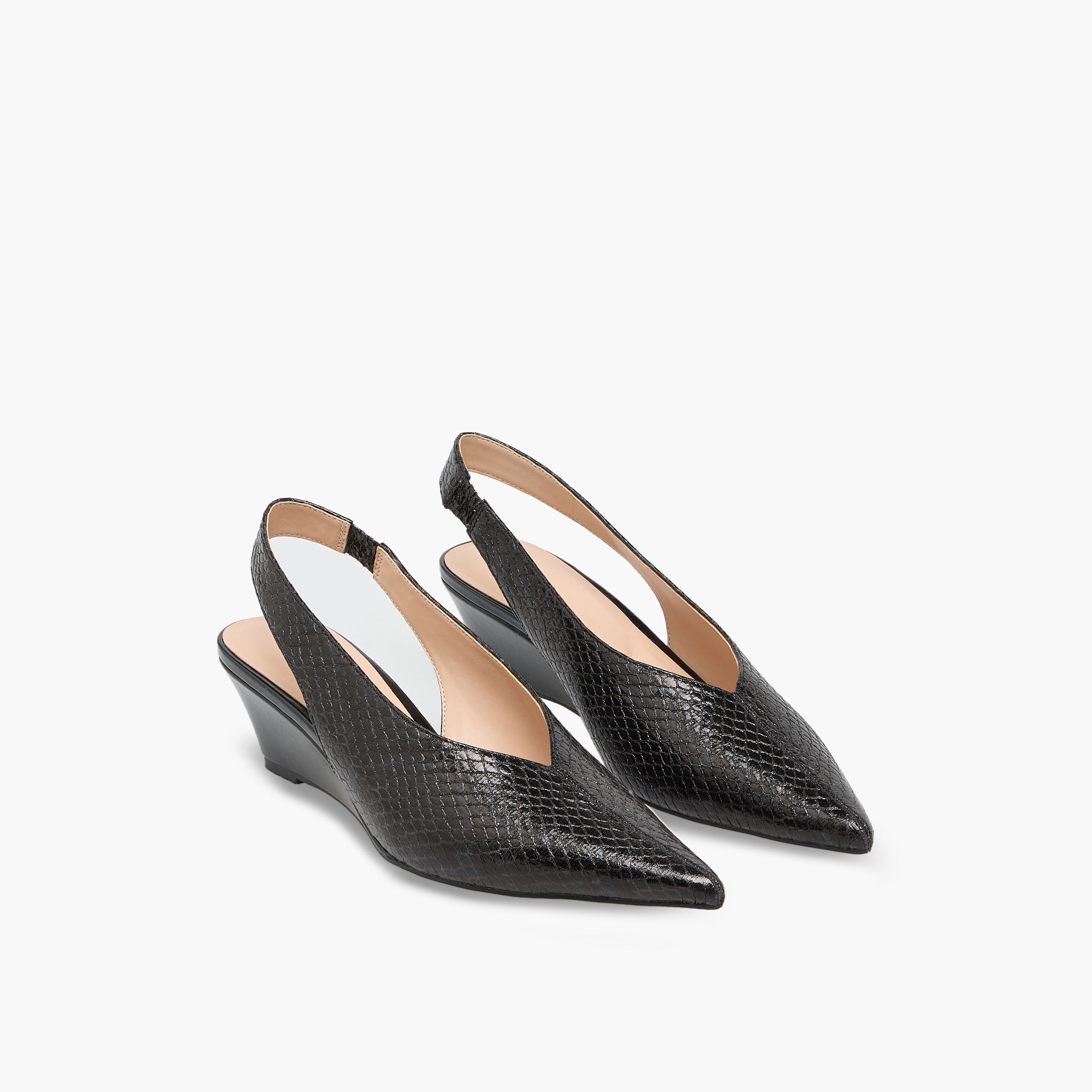 Celeste Women Pointed Toe Suede Slingback Mules-women-shoes-heels-image-1
