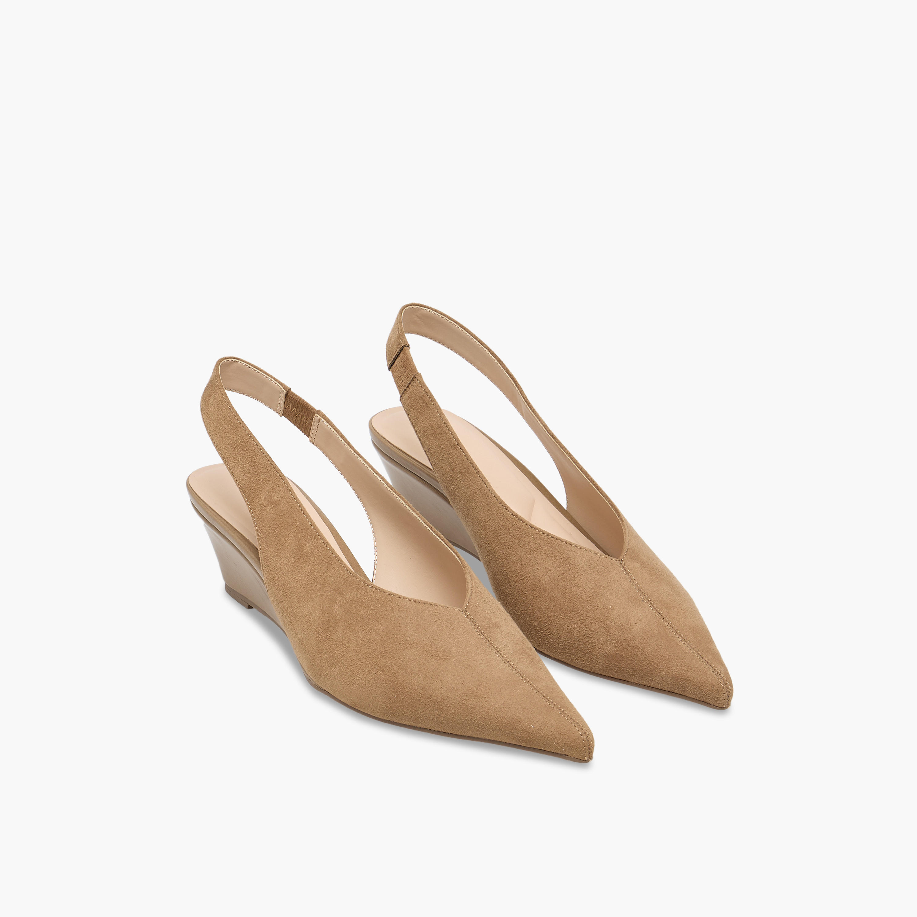 Celeste Women Pointed Toe Suede Slingback Mules-women-shoes-heels-image-1