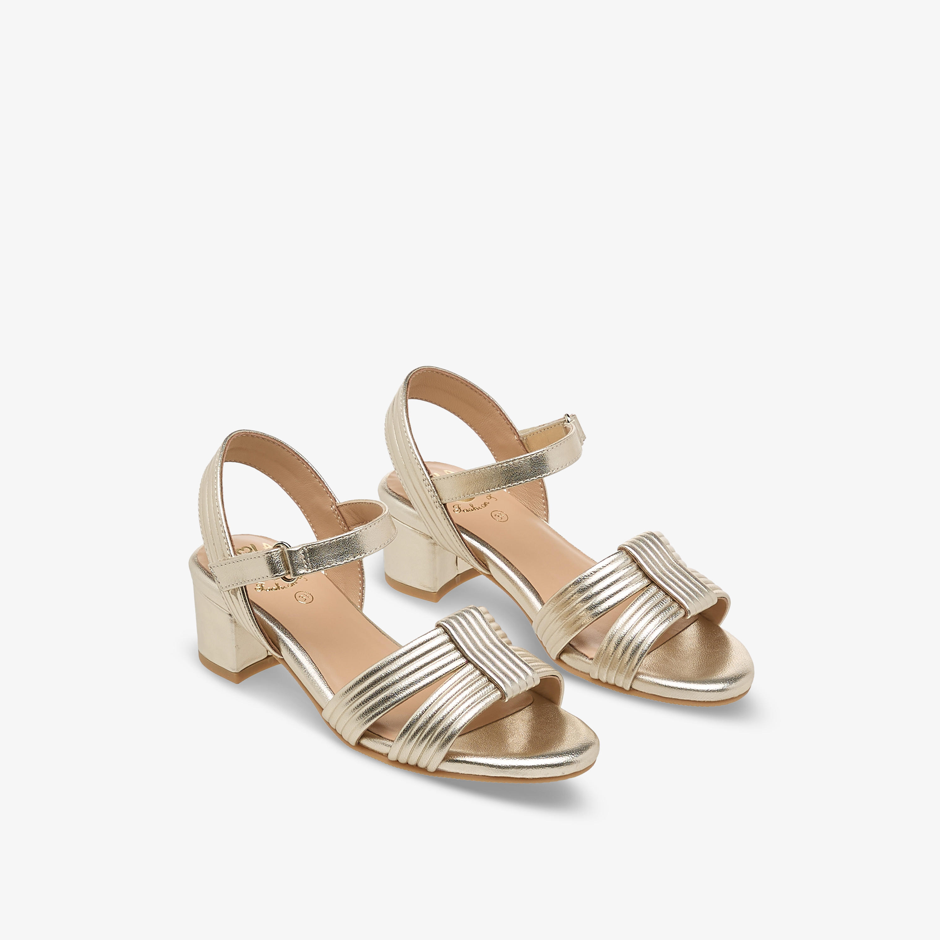 Pablosky Girls Block Heel Sandals-girls-shoes-sandals-image-1