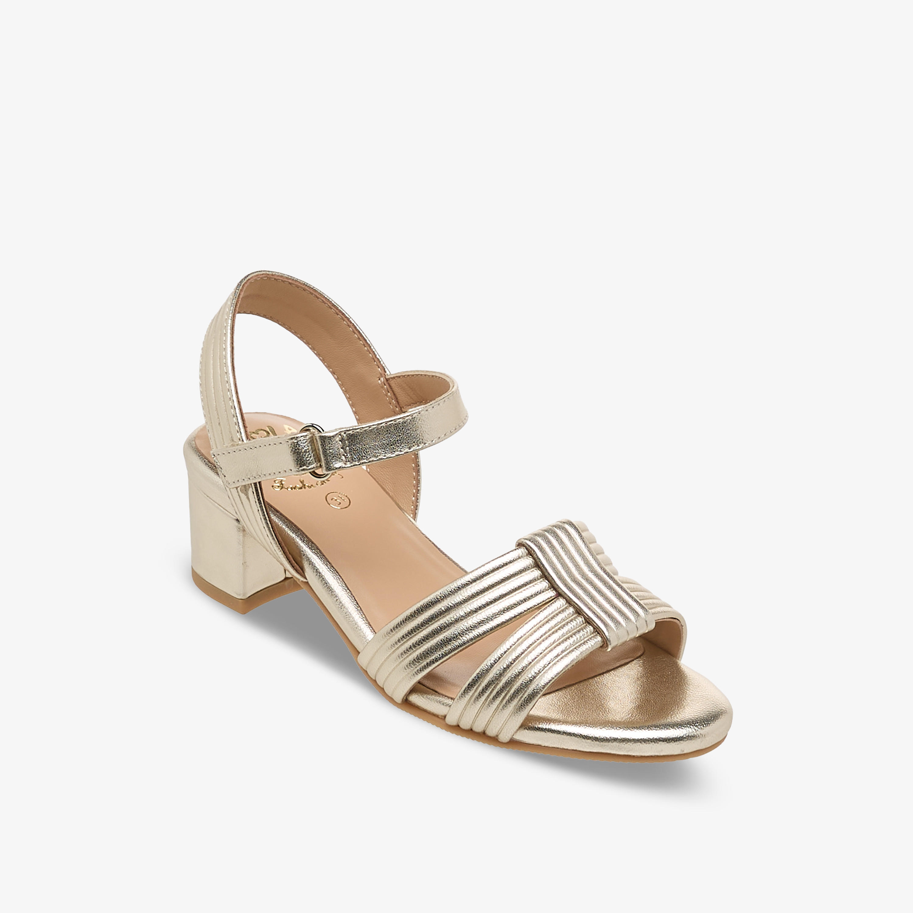 Pablosky Girls Block Heel Sandals-girls-shoes-sandals-image-2