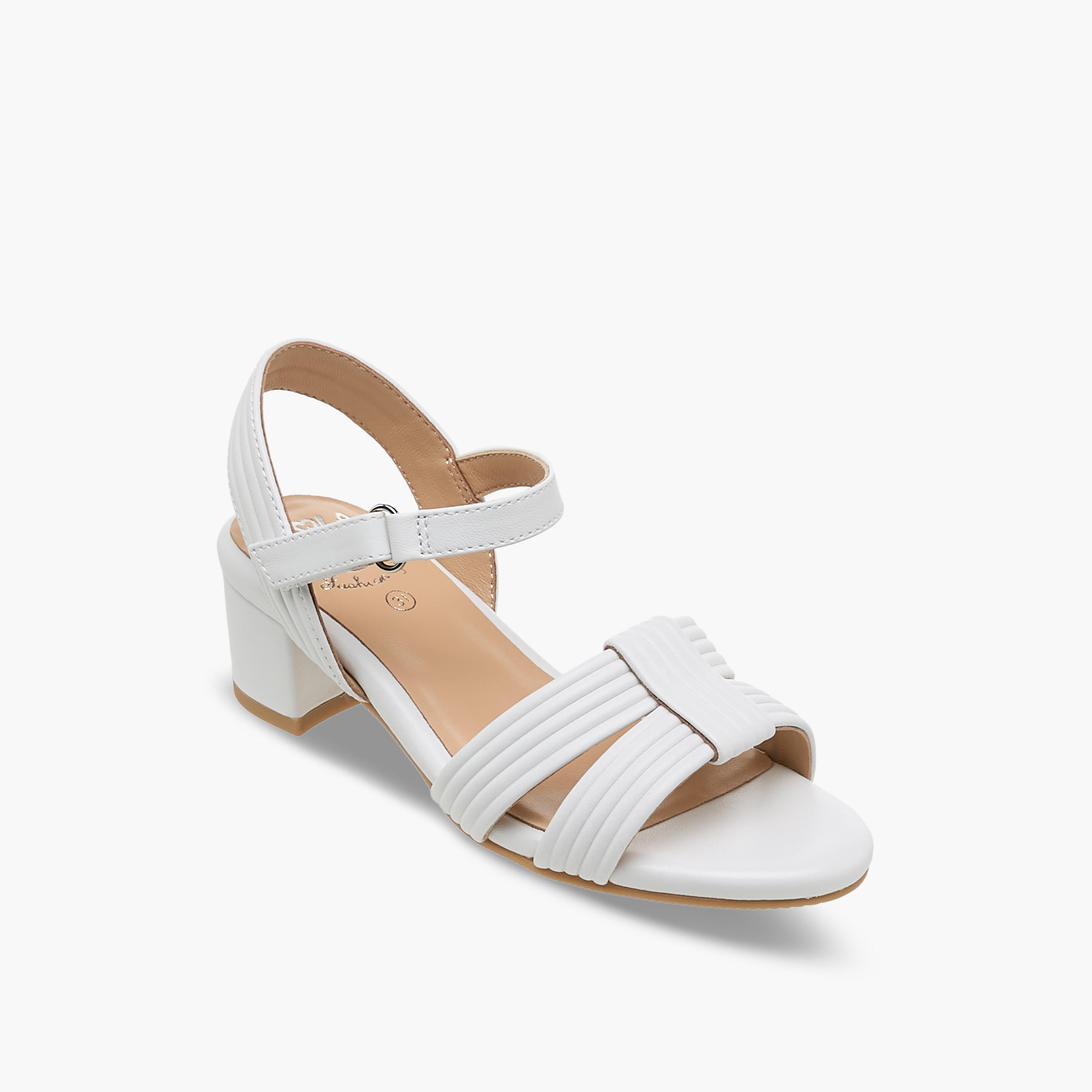 Pablosky Girls Block Heel Sandals-girls-shoes-sandals-image-2
