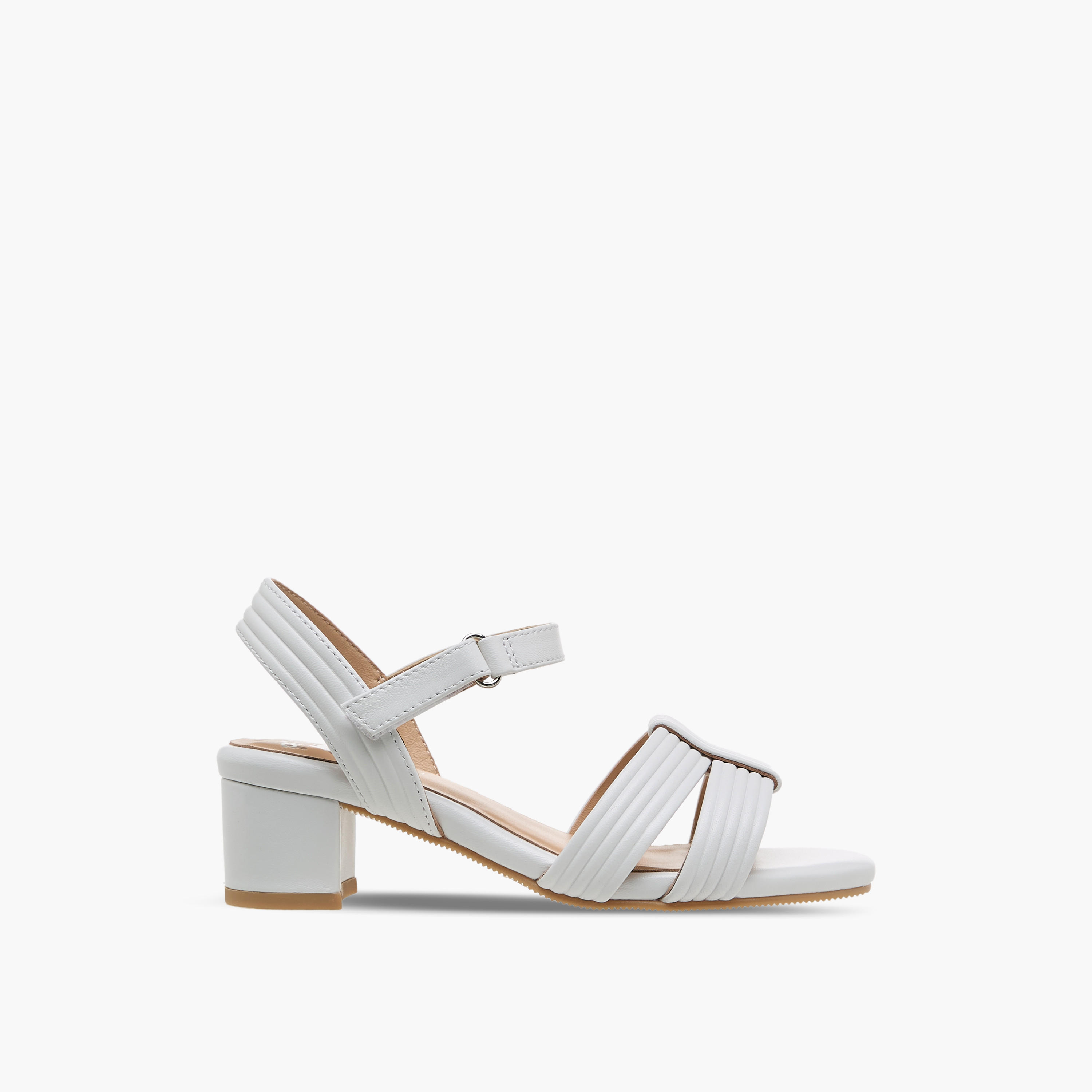 Pablosky Girls Block Heel Sandals-girls-shoes-sandals-image-3