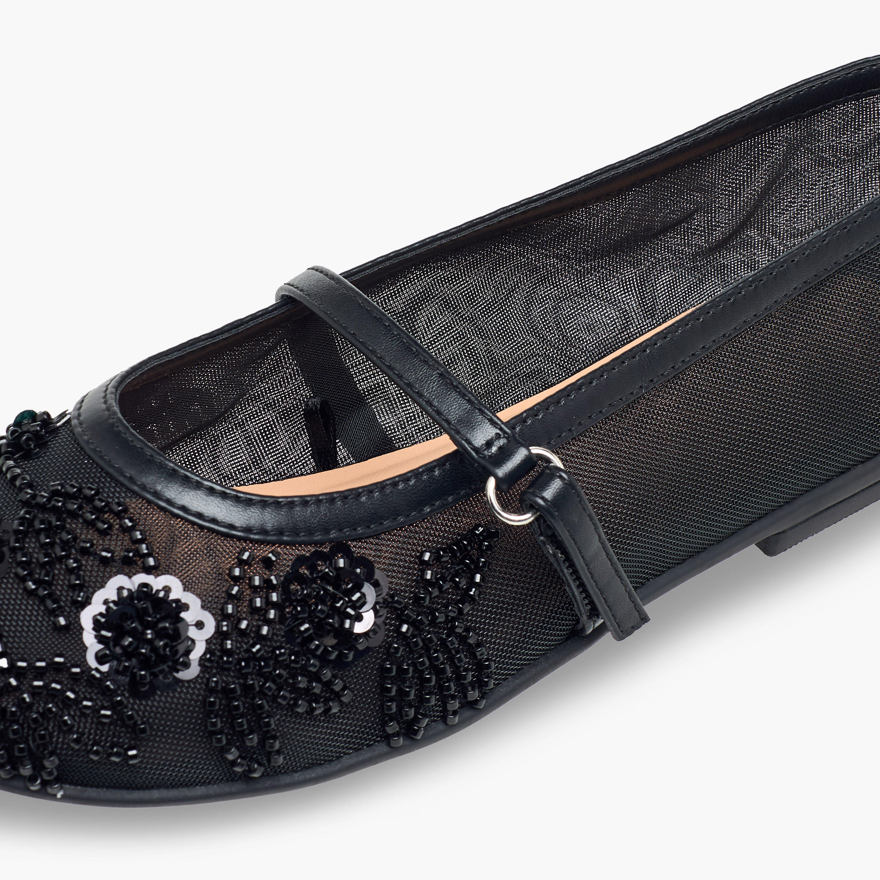 حذاء ماري جين بزينة خرز للفتيات من سيليست-girls-shoes-maryjanes-image-6