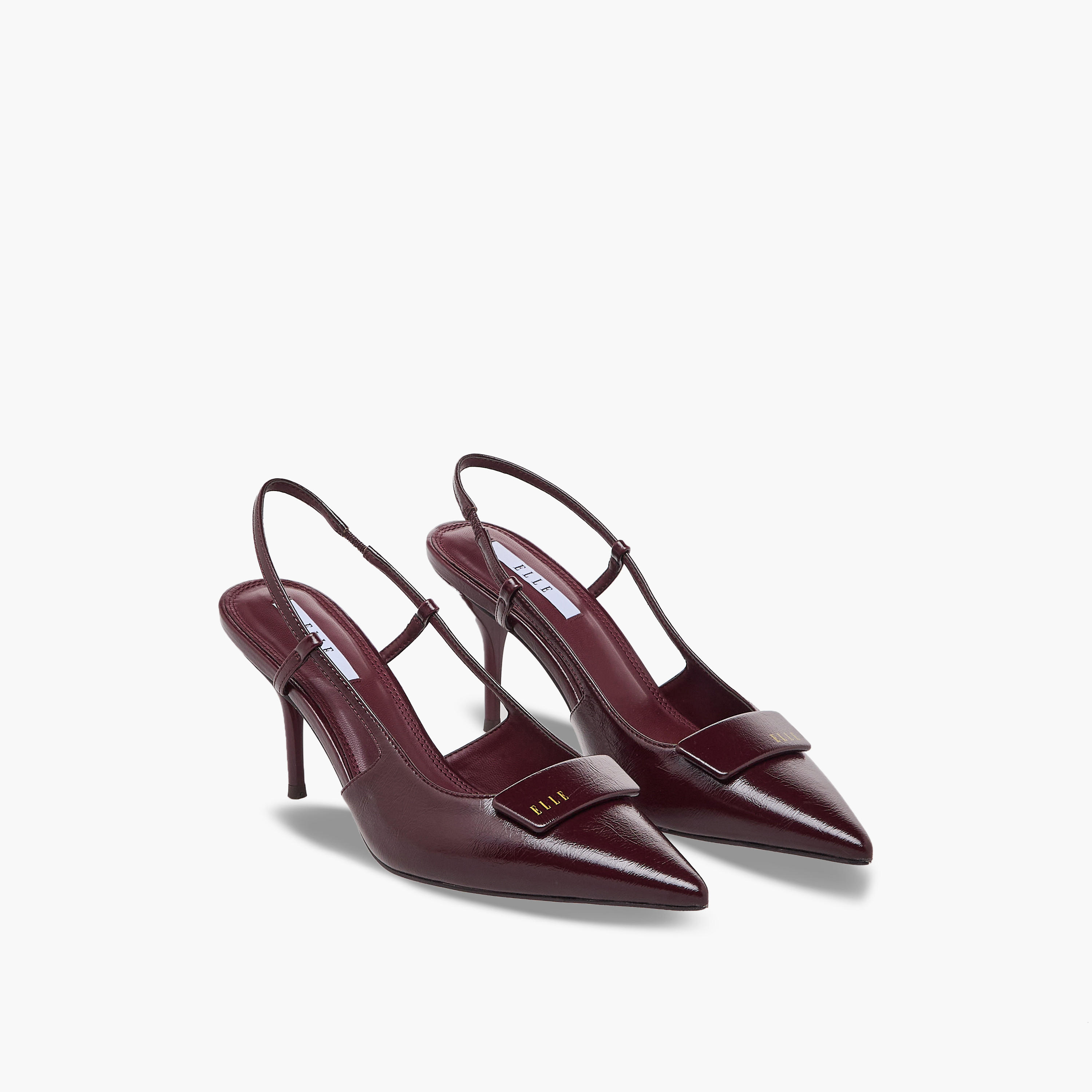 Elle Women Pointed Toe Slingback Mules-women-shoes-sandals-heeled-image-1