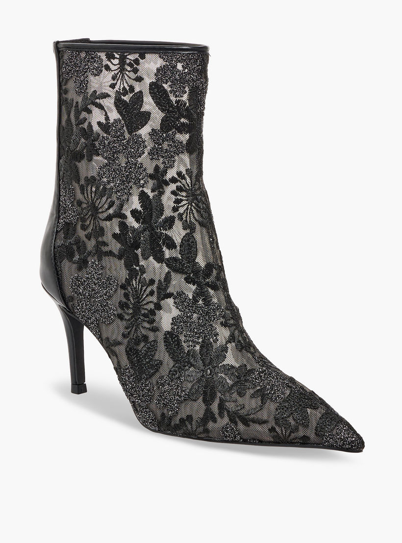 Celeste Women Lace Detail Ankle Boots-women-shoes-boots-image-2