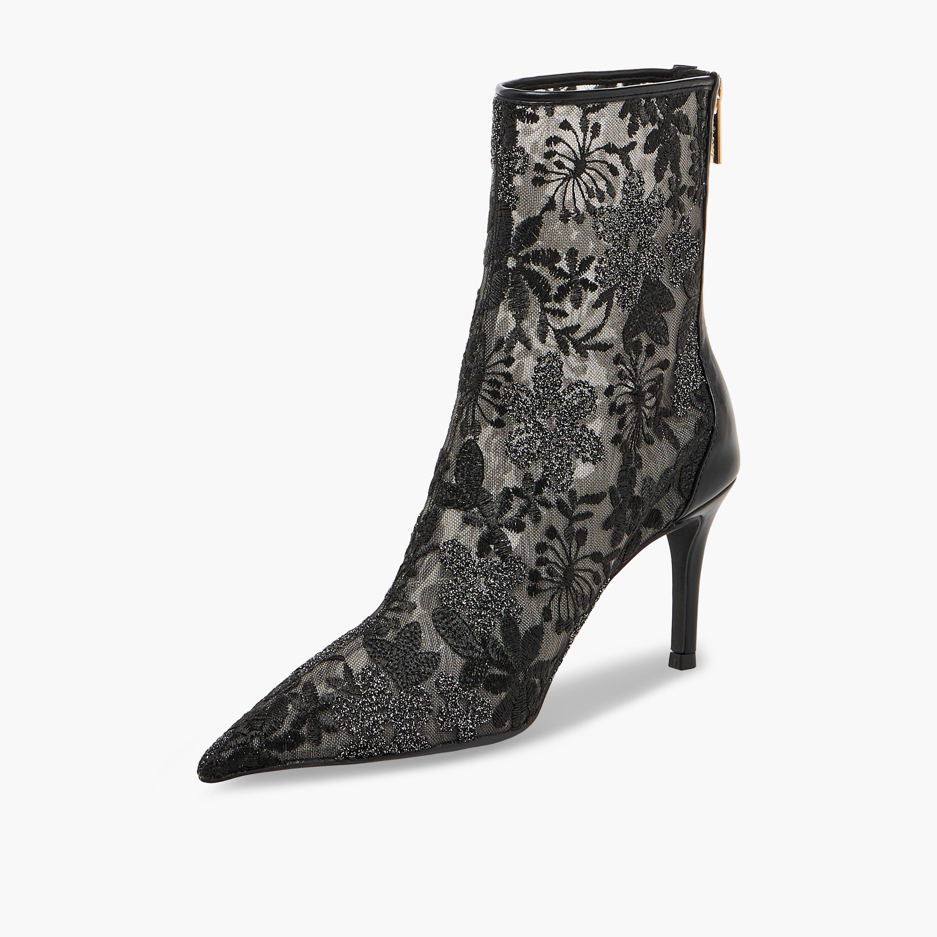 Celeste Women Lace Detail Ankle Boots-women-shoes-boots-image-4