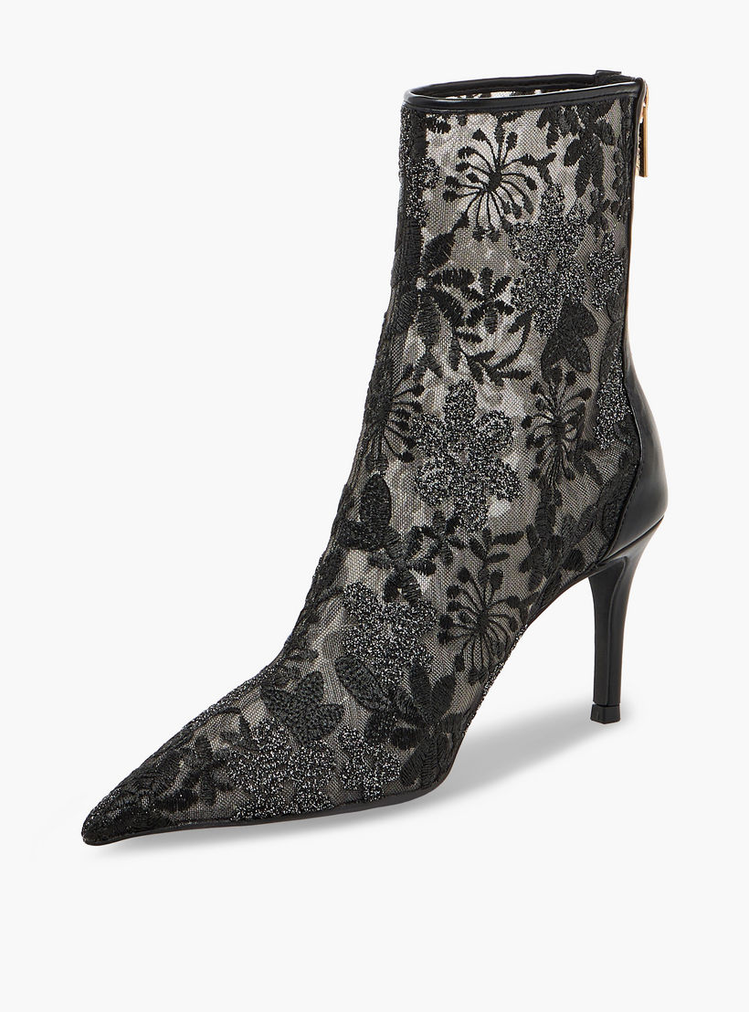 Celeste Women Lace Detail Ankle Boots-women-shoes-boots-image-4